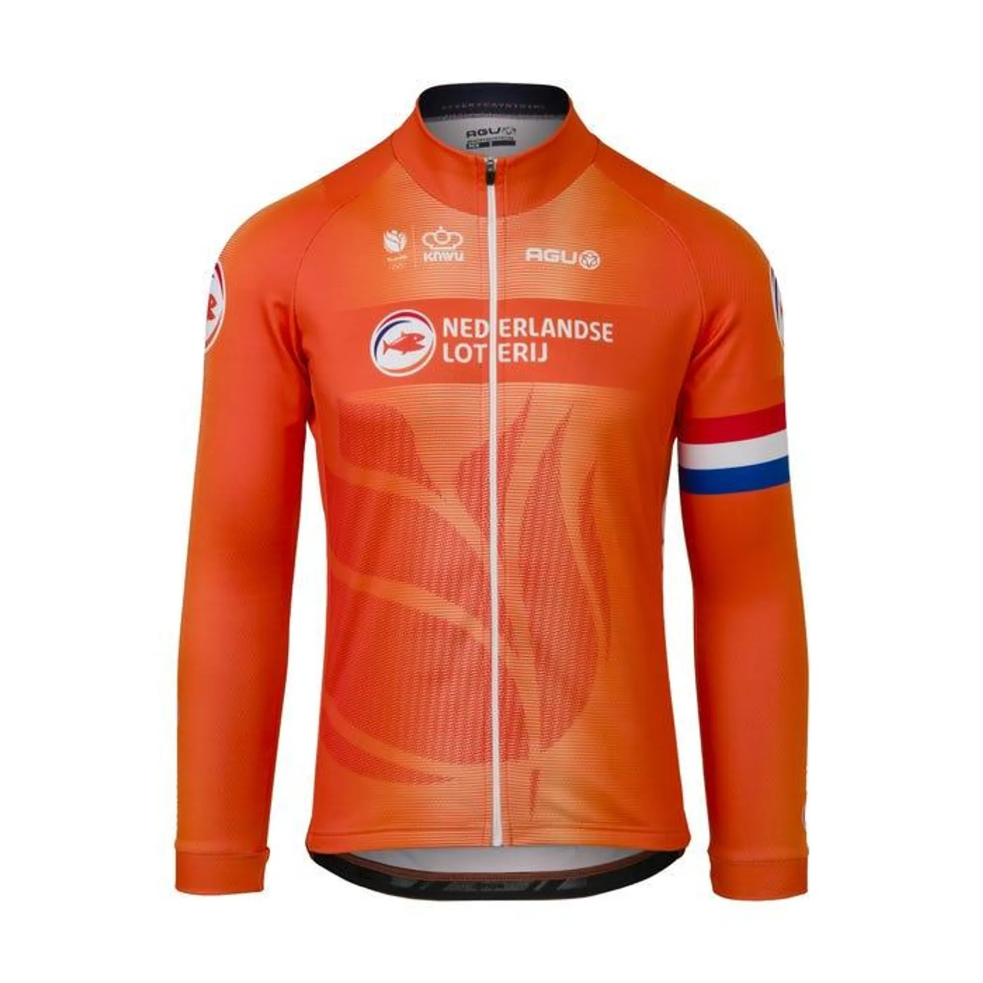 Replica Fietsshirt Lange Mouwen KNWU