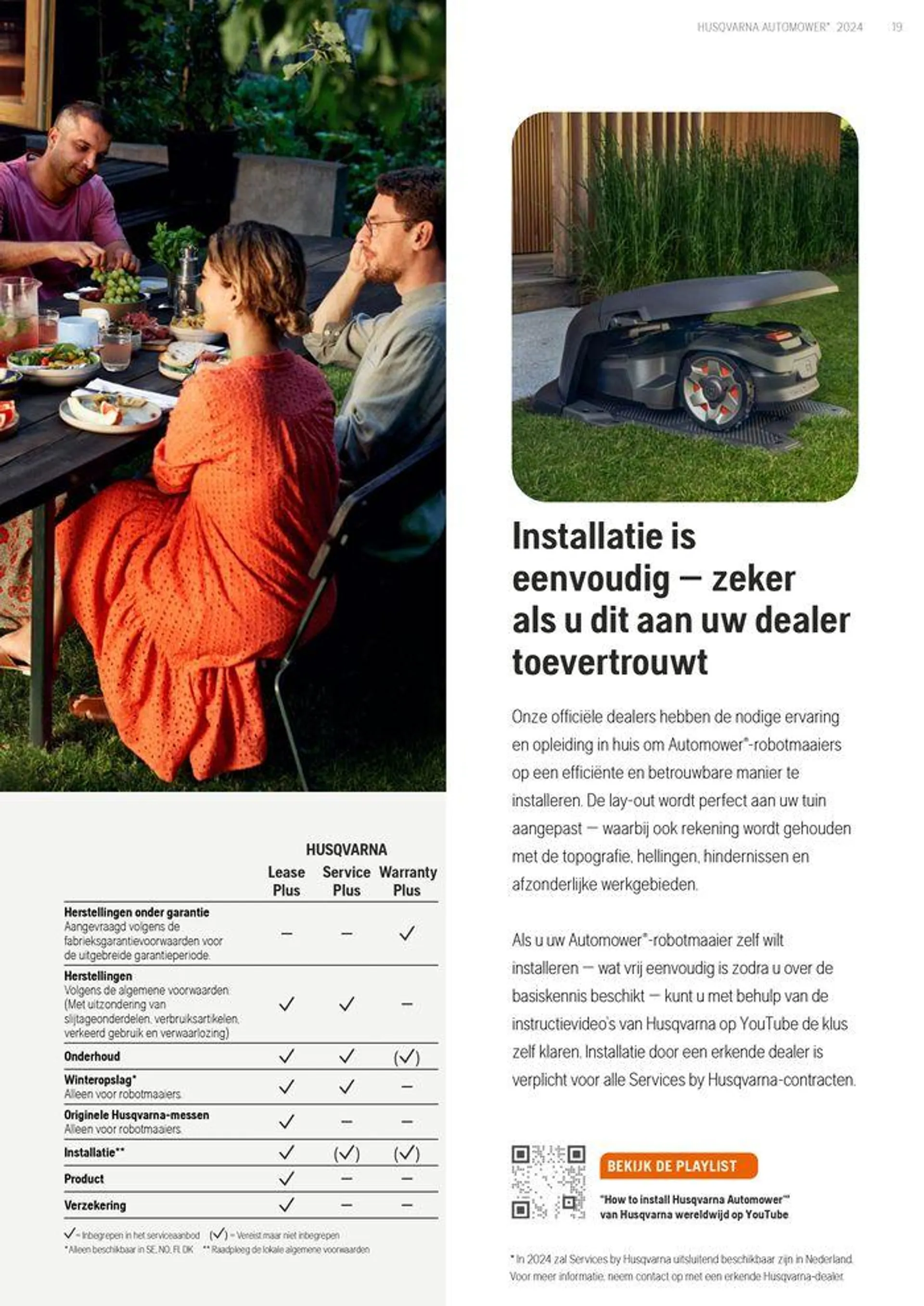 Automower Brochure 2024 van 3 april tot 31 december 2024 - folder pagina 19