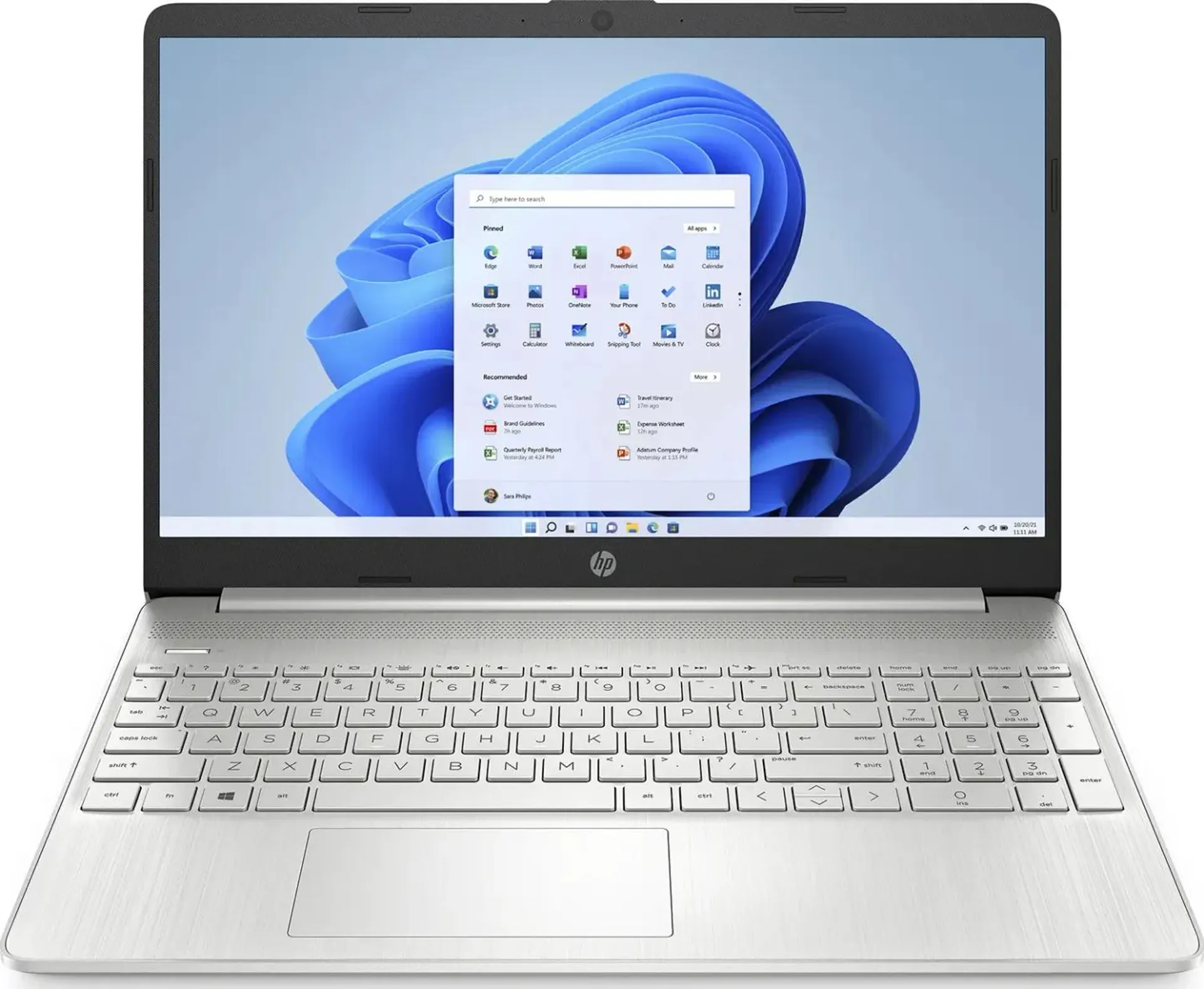HP | Laptop 15s-eq2051nb - Natural Silver