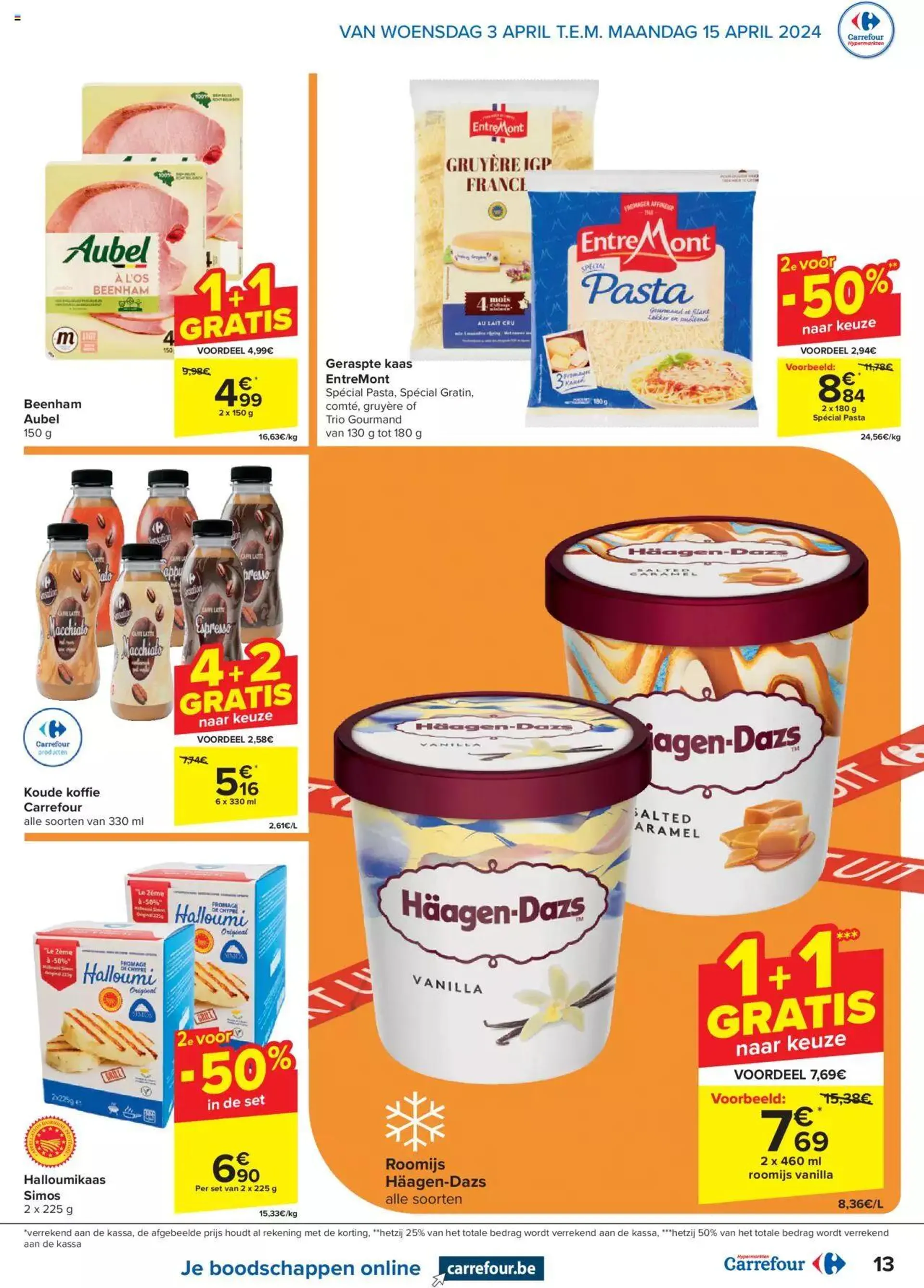 Carrefour folder week 14/15 van 15 april tot 31 december 2024 - folder pagina 13