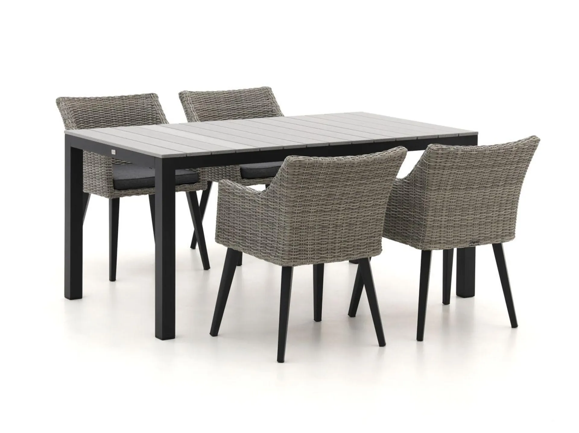 Manifesto Matese/Fidenza 160cm dining tuinset 5-delig