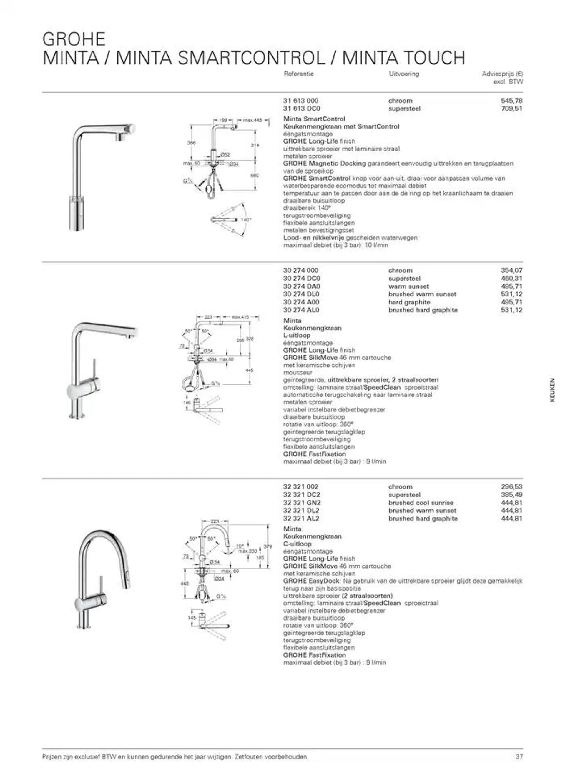 Catalogus Keuken van 16 oktober tot 31 december 2024 - folder pagina 37