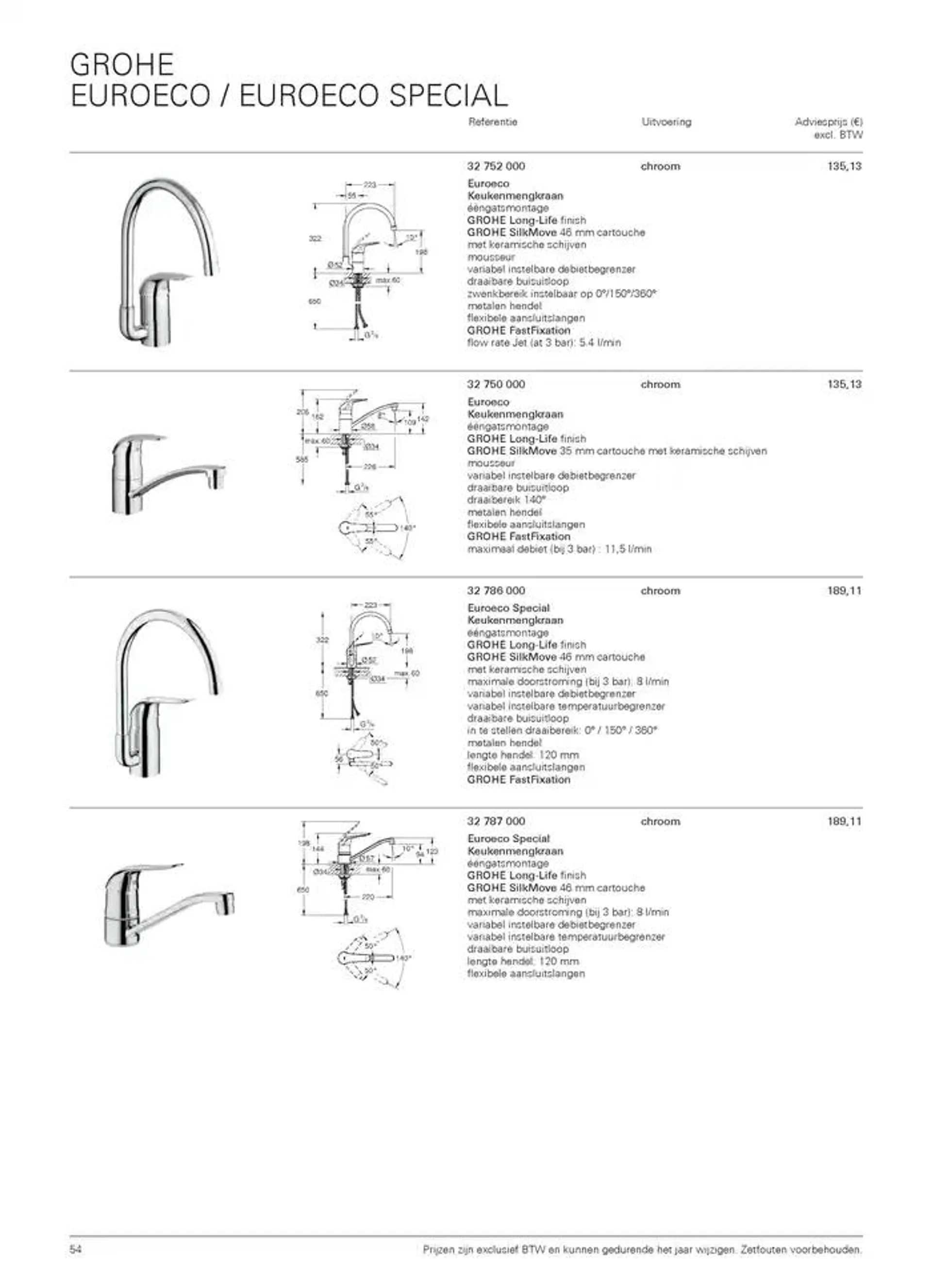 Catalogus Keuken van 16 oktober tot 31 december 2024 - folder pagina 54