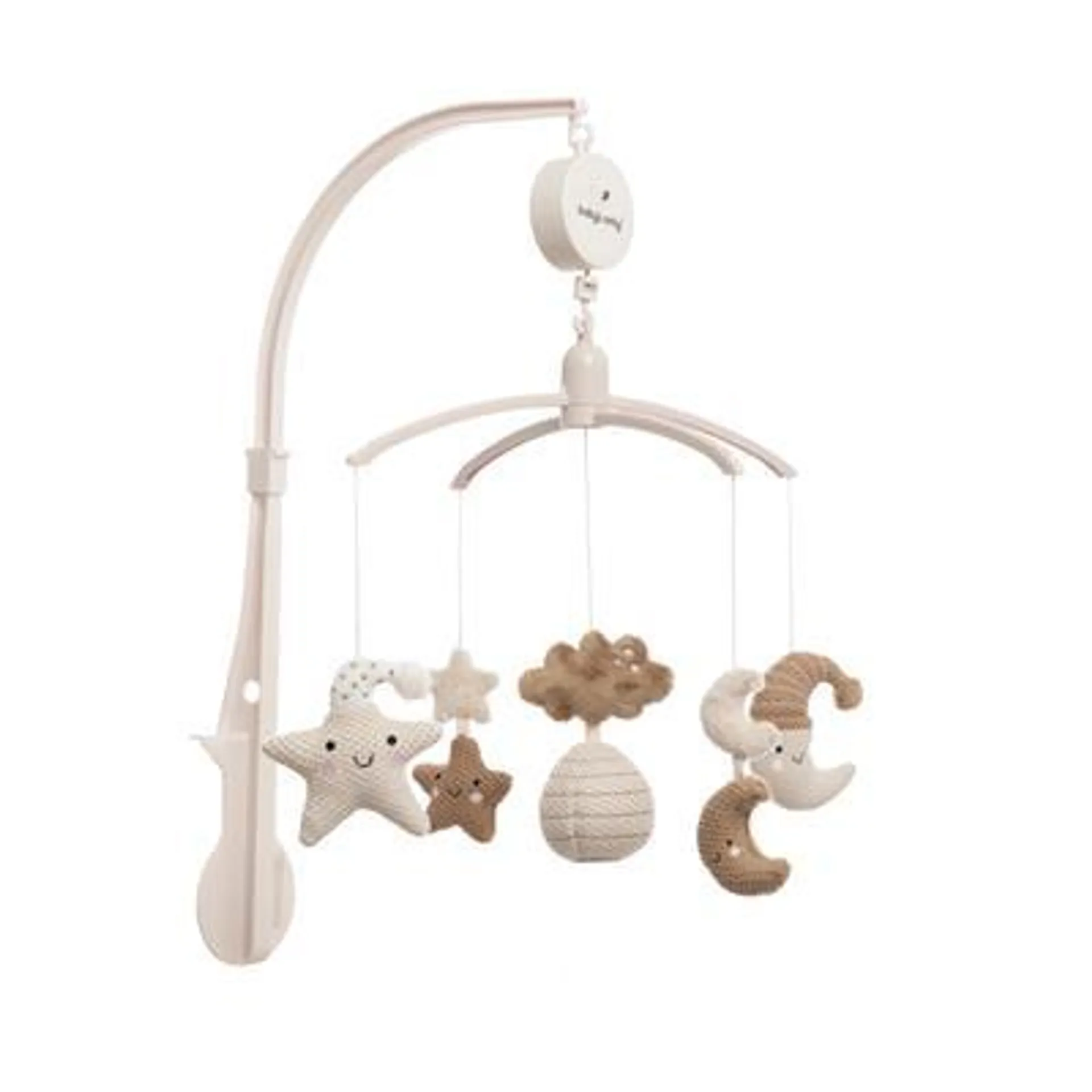 Muziekmobiel heaven Baby's only - clay/warm linen