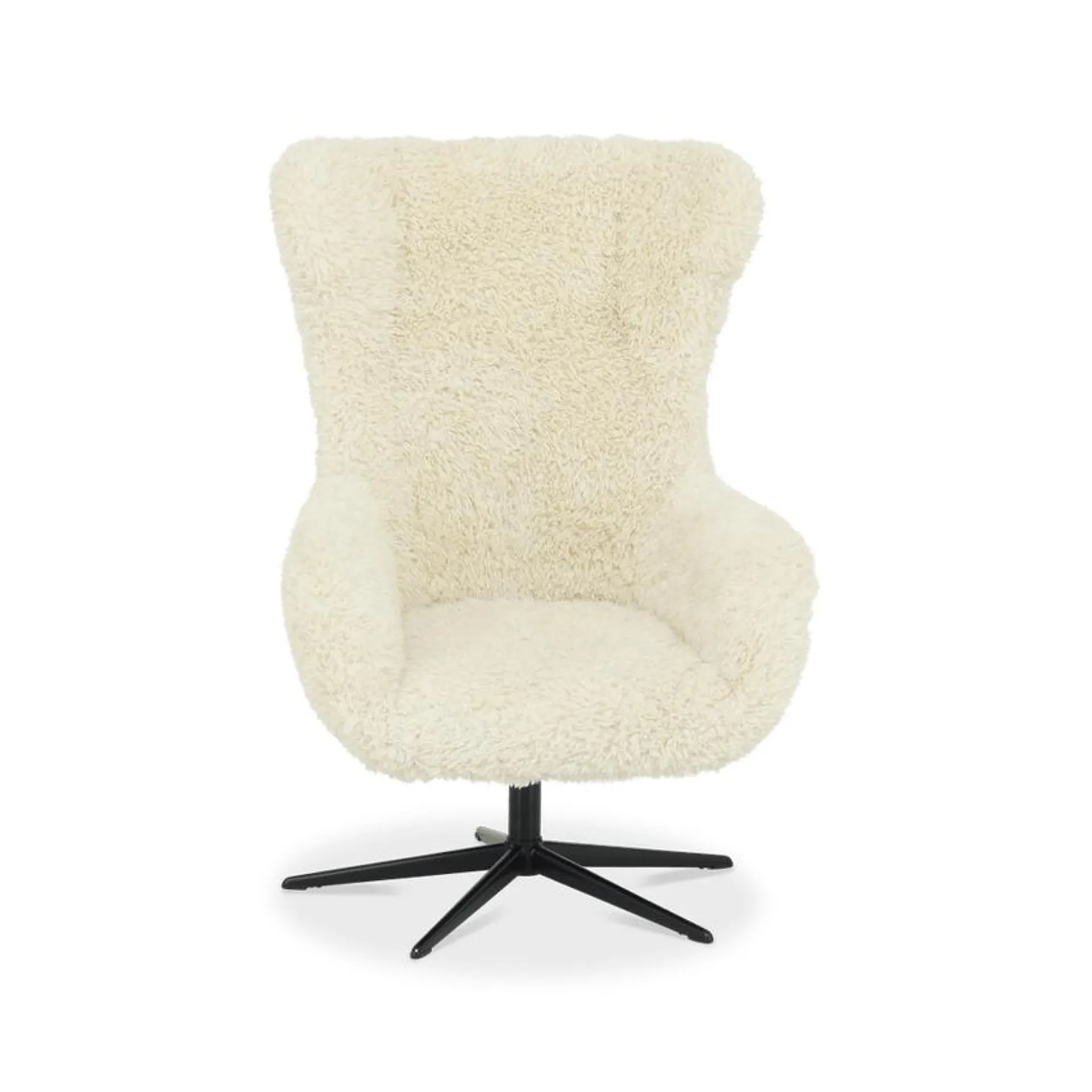 Draaifauteuil SEBASTIAN Doodle Cream