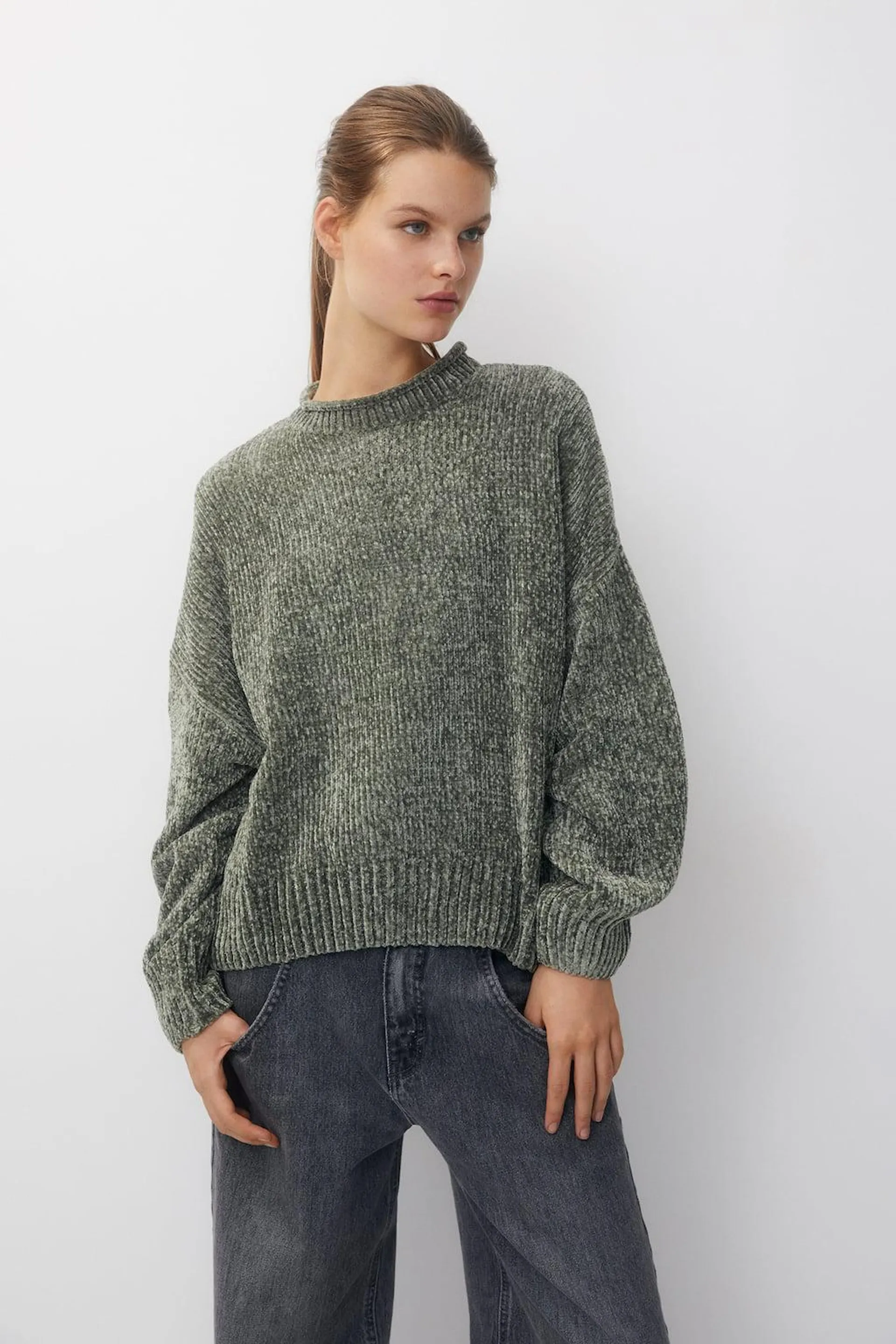 CHENILLE KNIT JUMPER