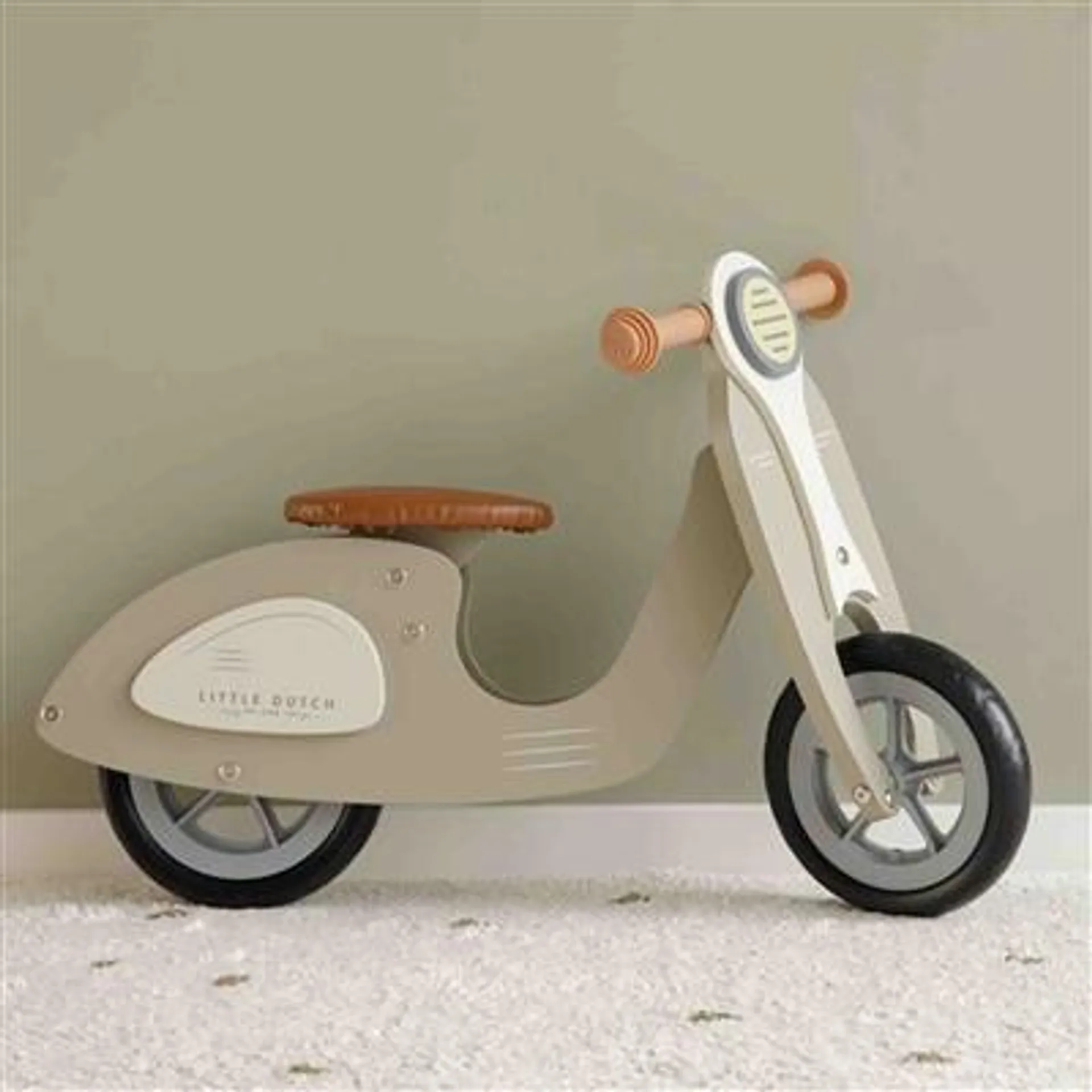 Little Dutch Loopscooter - olive