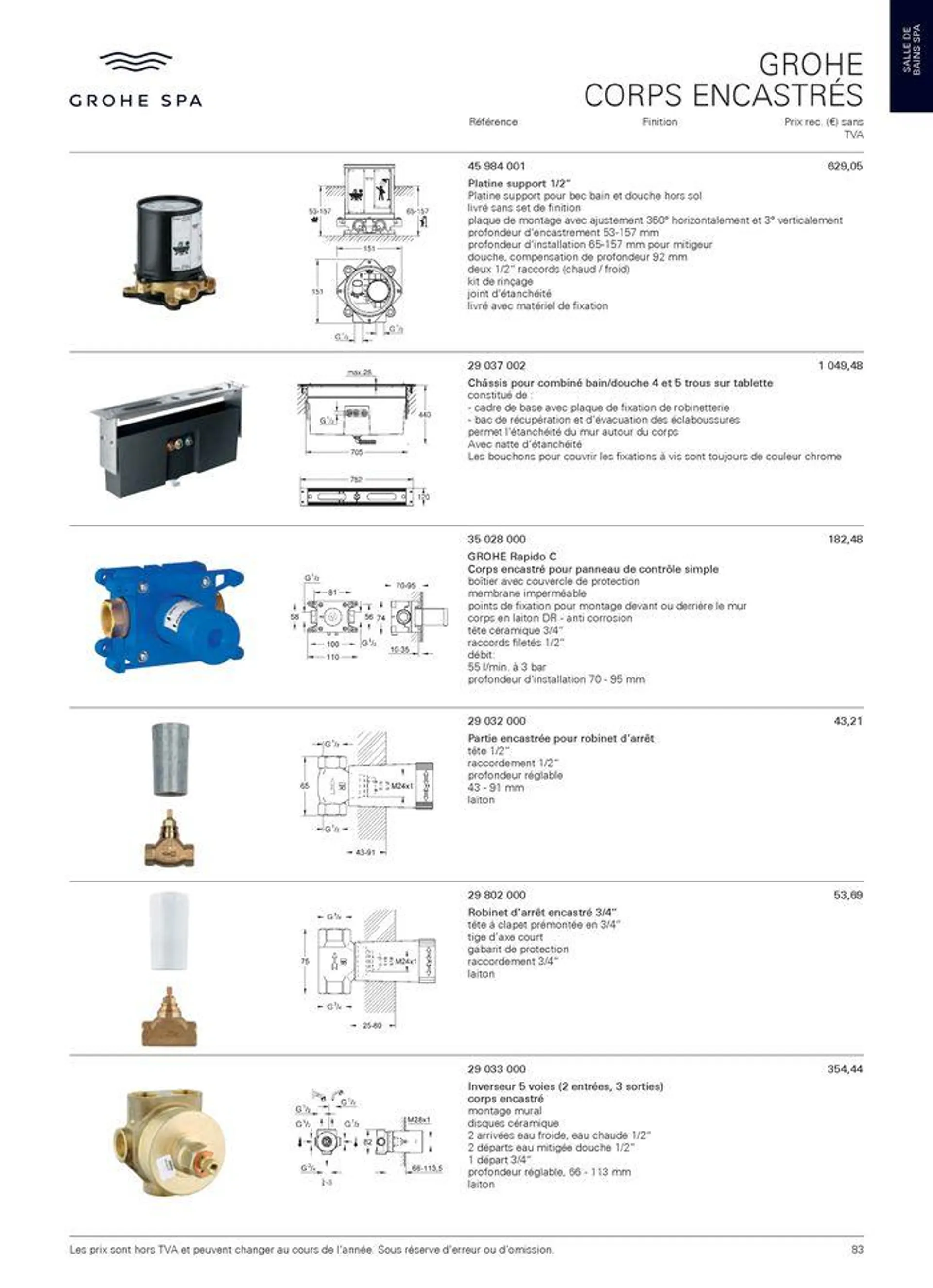 CATALOGUE 2024 van 2 februari tot 31 januari 2025 - folder pagina 83