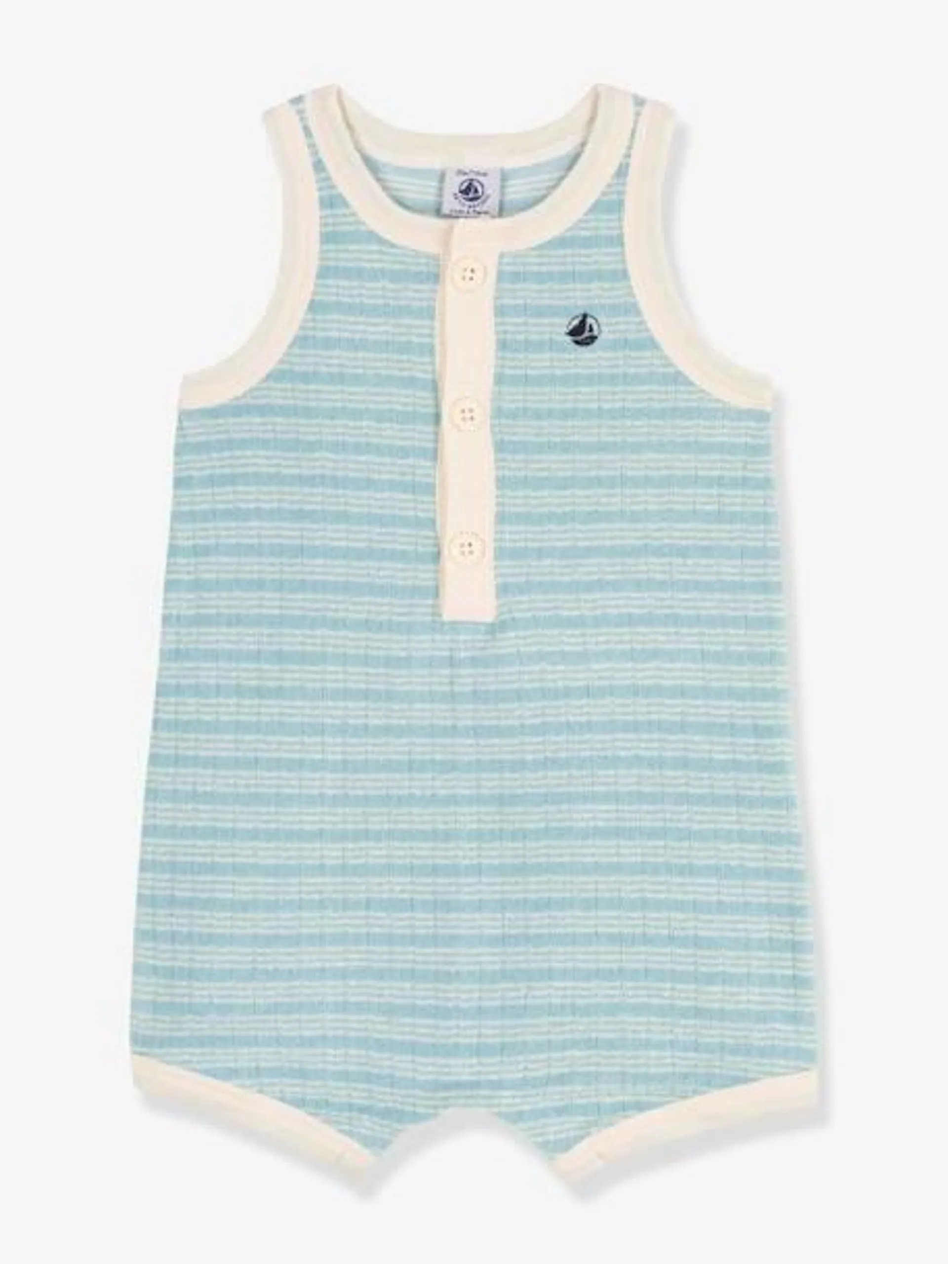 Combicourt en coton bio PETIT BATEAU