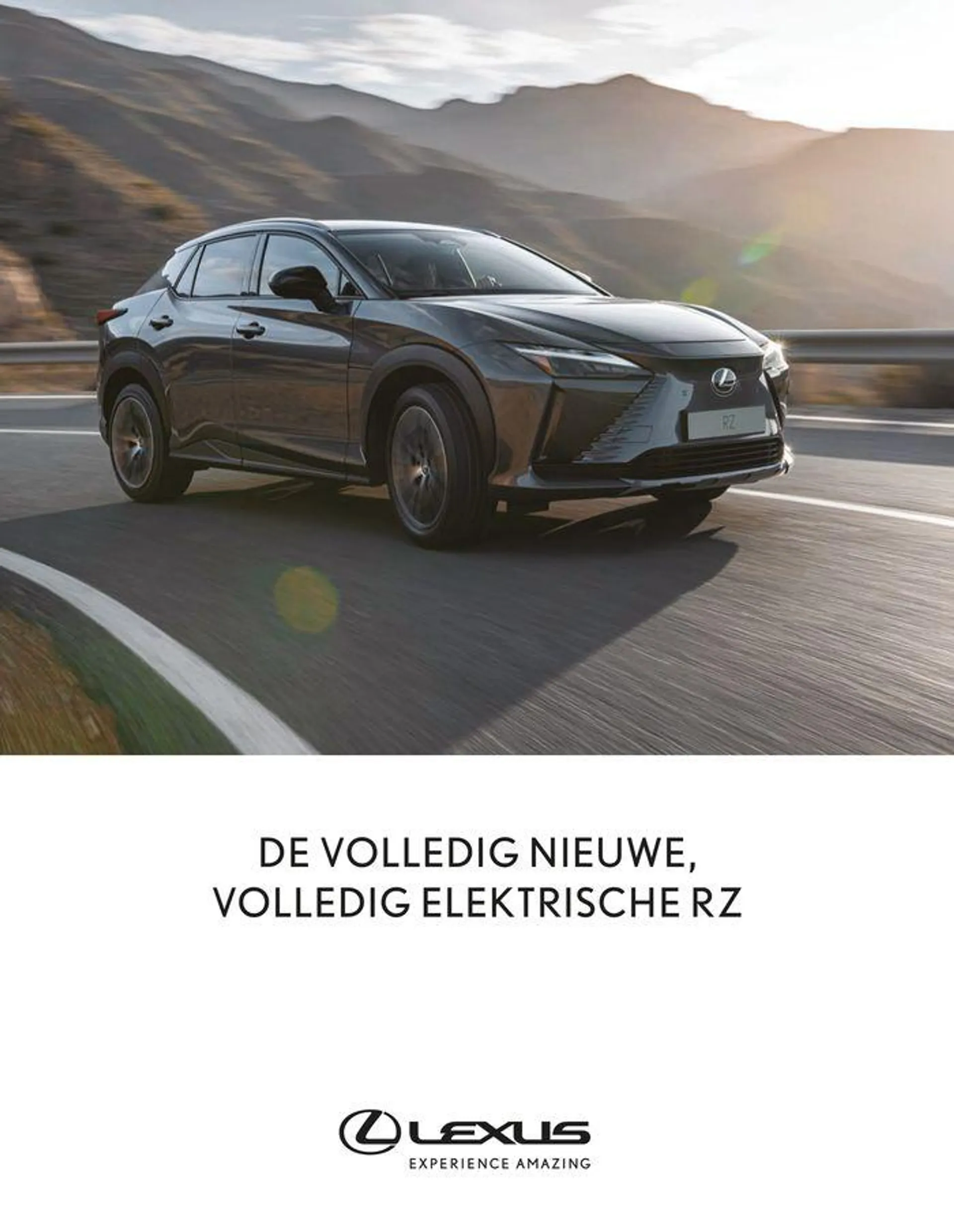 LEXUS RZ van 23 november tot 23 november 2024 - folder pagina 1