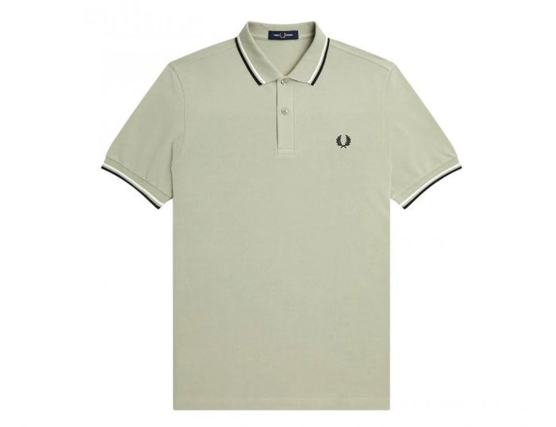 Fred Perry - Twin Tipped Shirt - Groene Polo