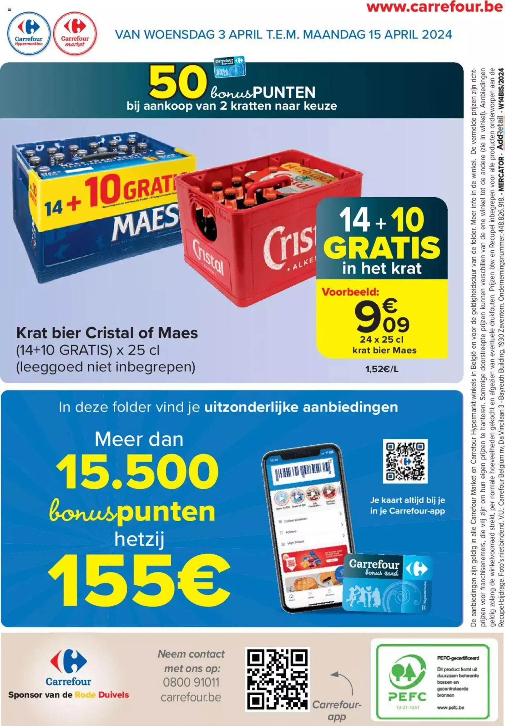 Carrefour Special Bonus Punten van 15 april tot 31 december 2024 - folder pagina 20