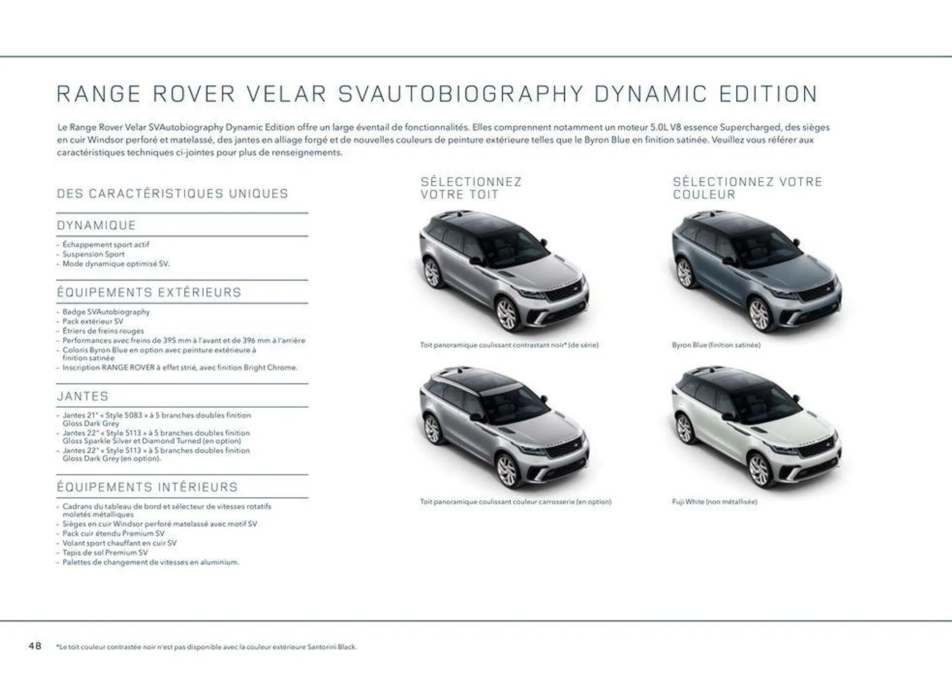 ROVER VELAR van 13 oktober tot 13 oktober 2024 - folder pagina 48