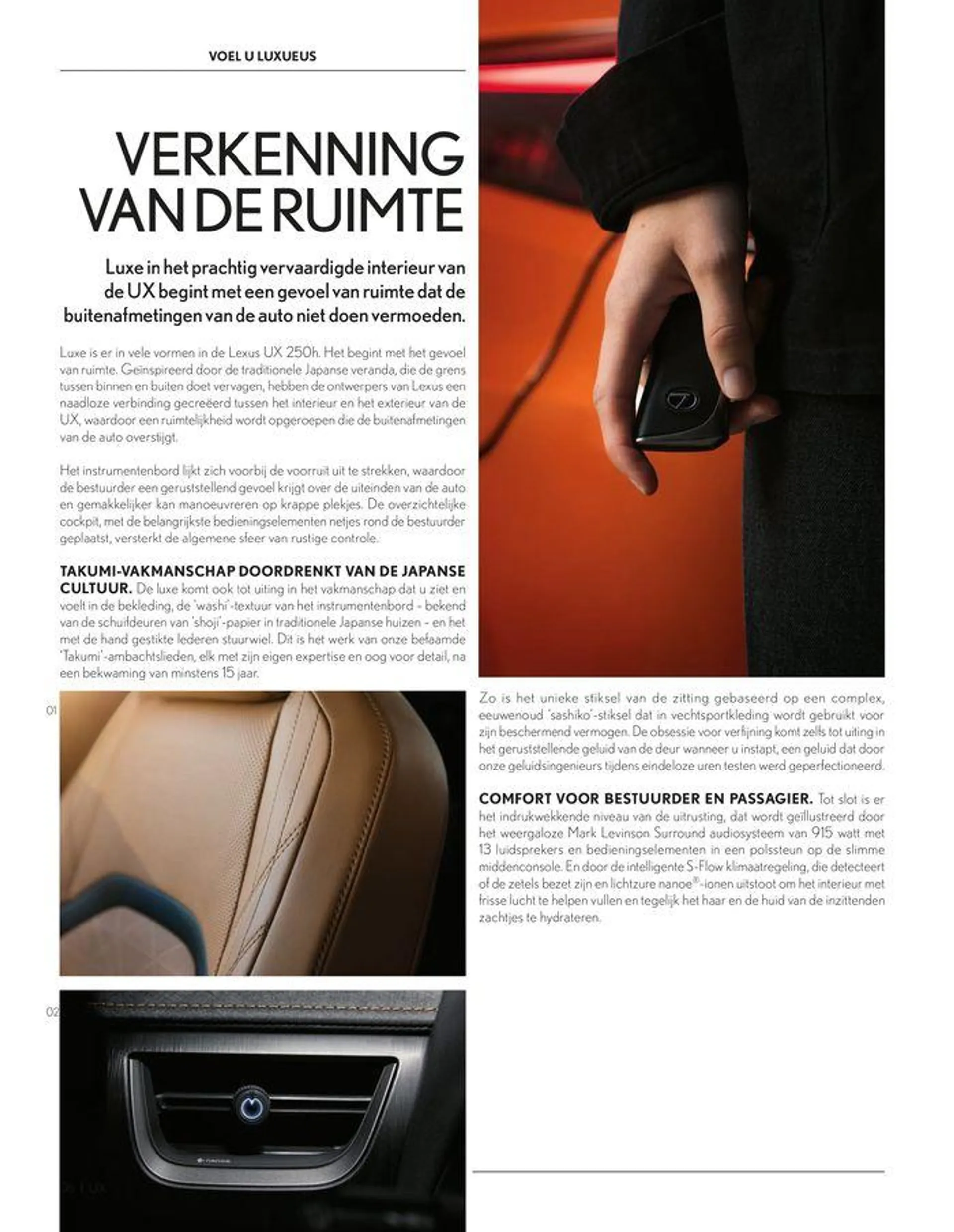 LEXUS UX  van 23 november tot 23 november 2024 - folder pagina 6