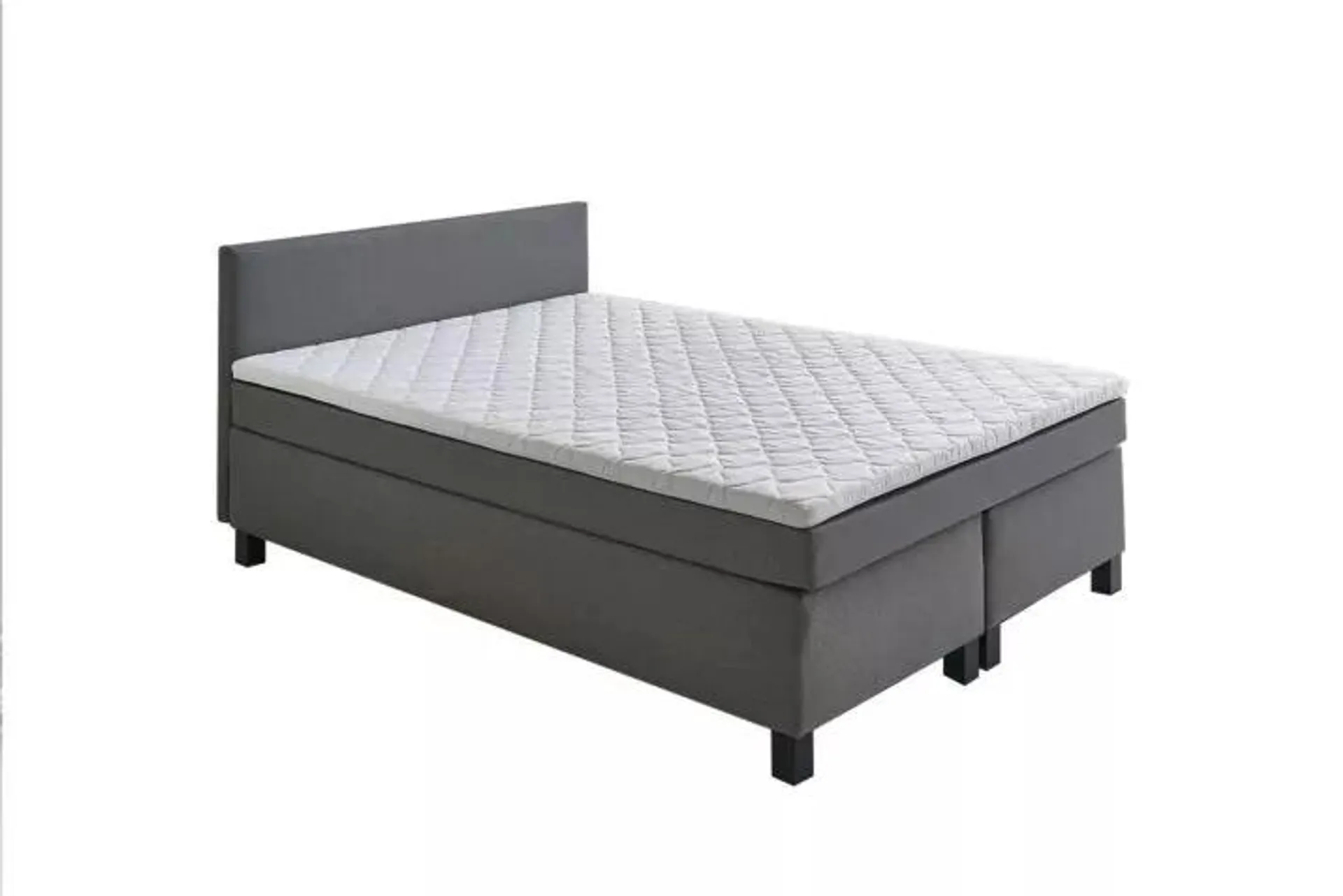 Boxspring BX1480 180x200cm stof grijs