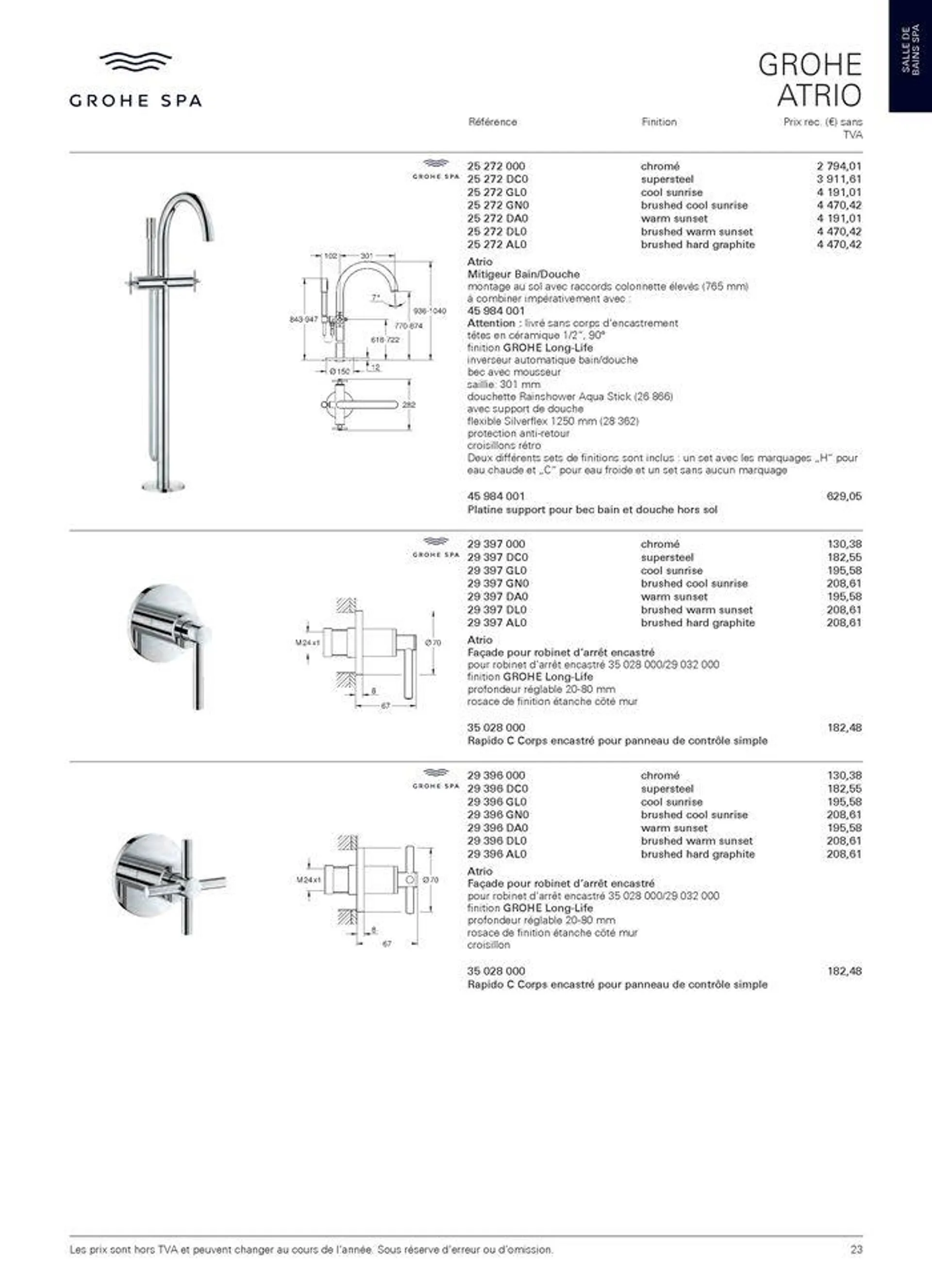 CATALOGUE 2024 van 2 februari tot 31 januari 2025 - folder pagina 23