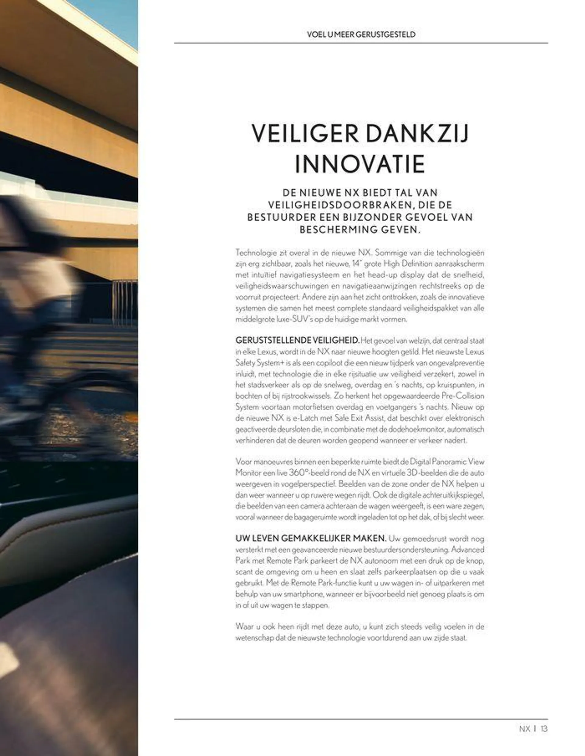 LEXUS NX  van 23 november tot 23 november 2024 - folder pagina 13