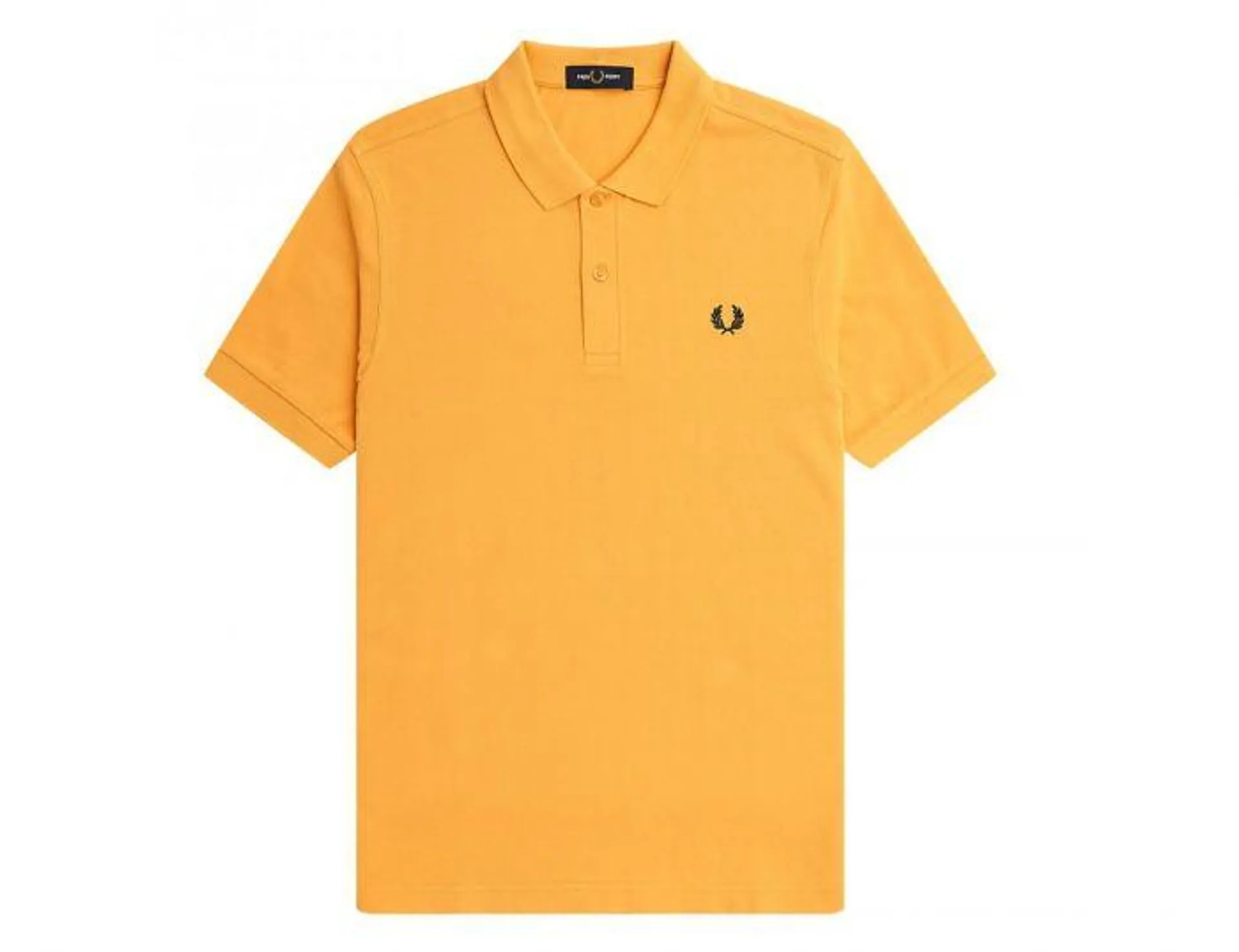 Fred Perry - Plain Shirt - Katoenen Polo Geel