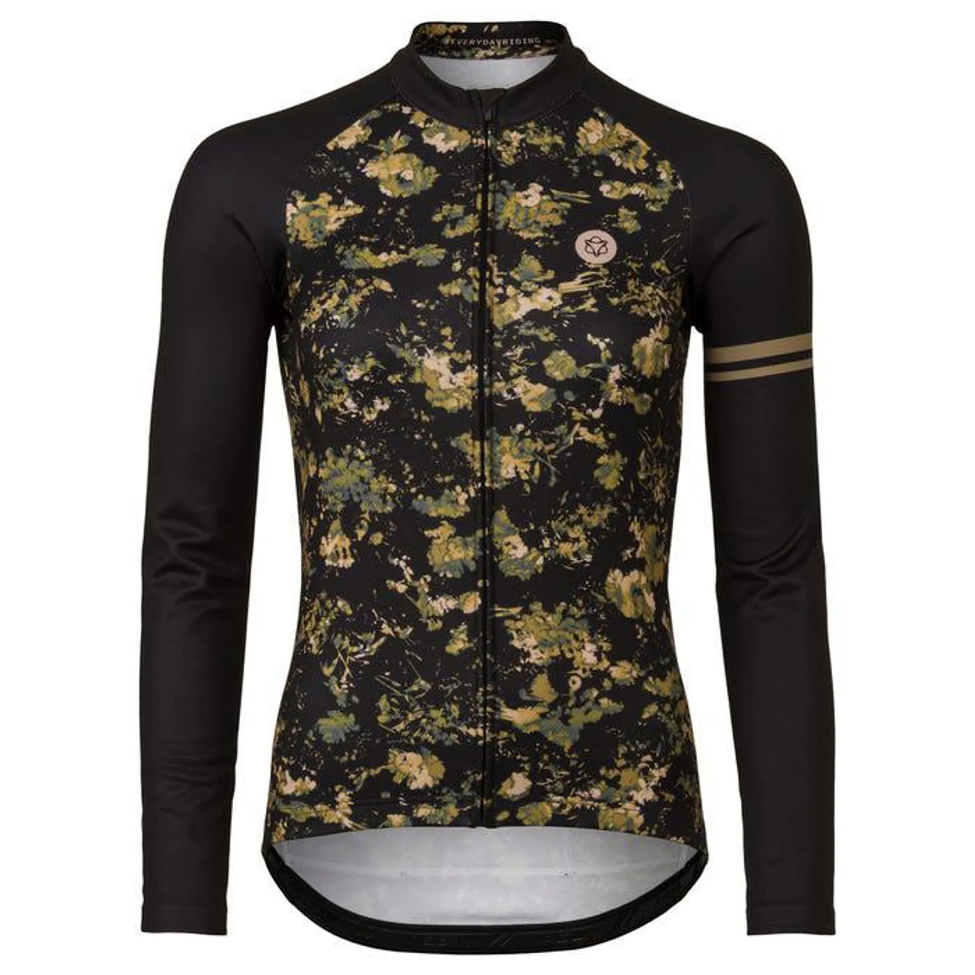 Abstract Flower Fietsshirt Lange Mouwen Essential Dames