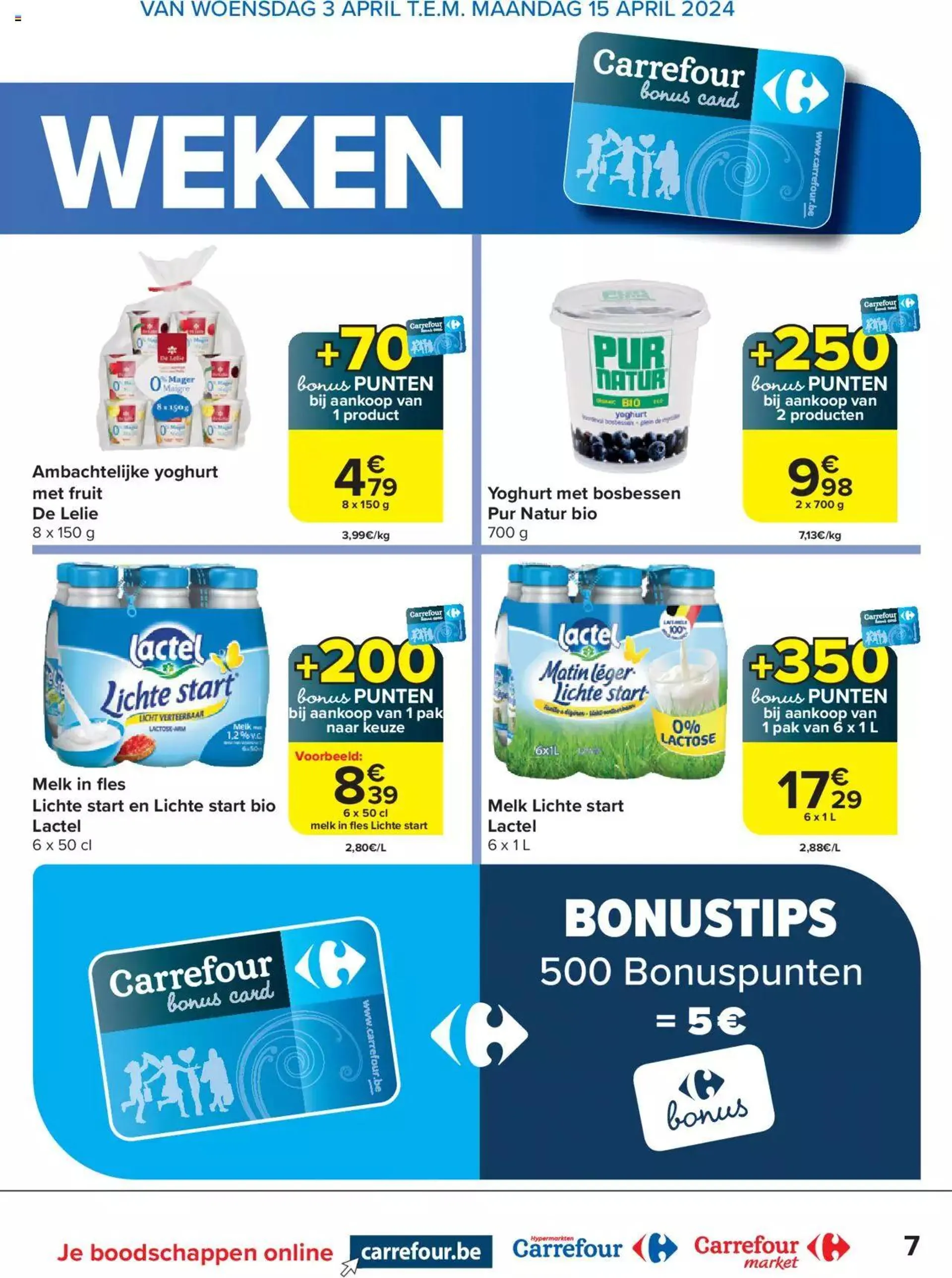 Carrefour Special Bonus Punten van 15 april tot 31 december 2024 - folder pagina 7