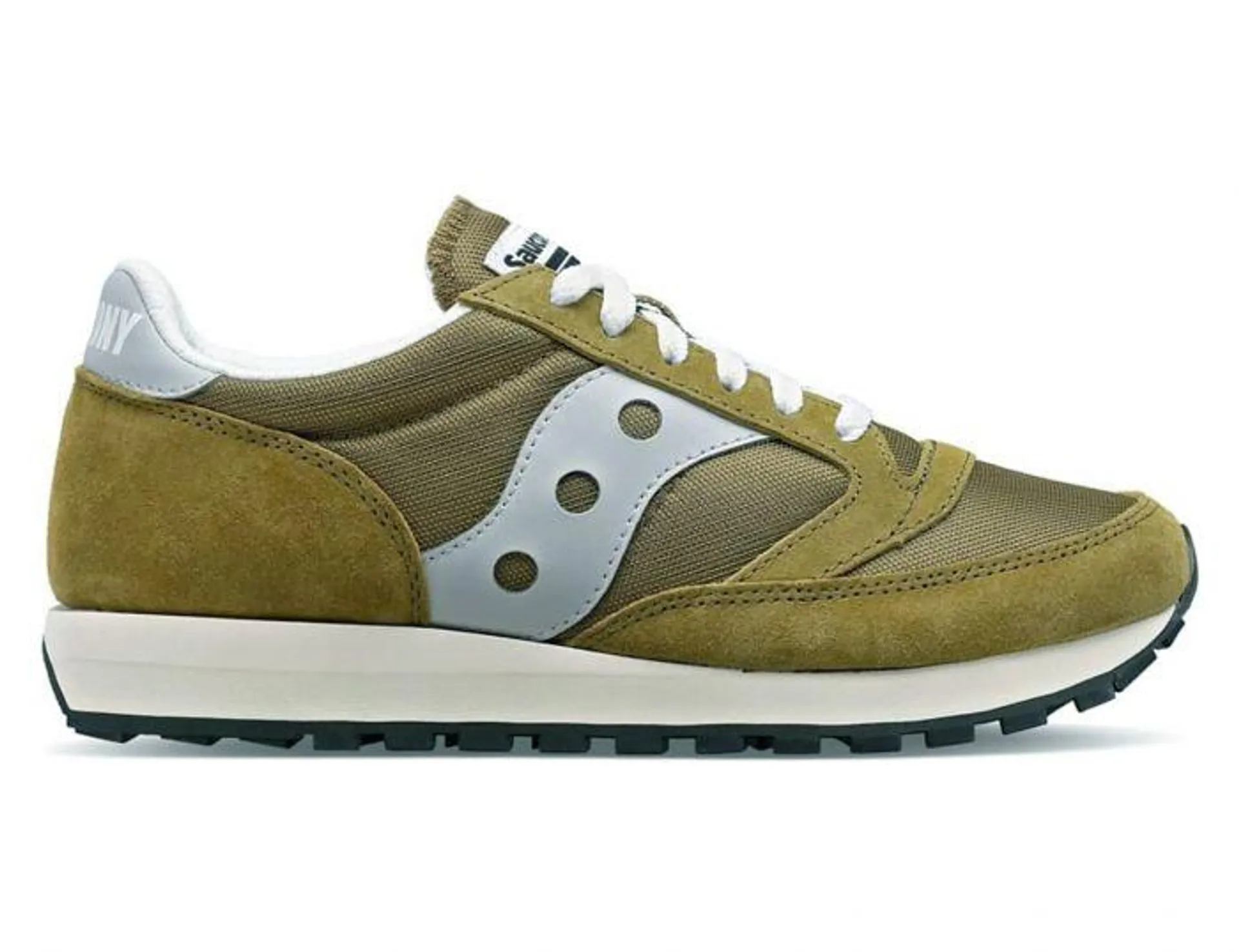 Saucony - Jazz 81 - Olijfgroene Sneakers