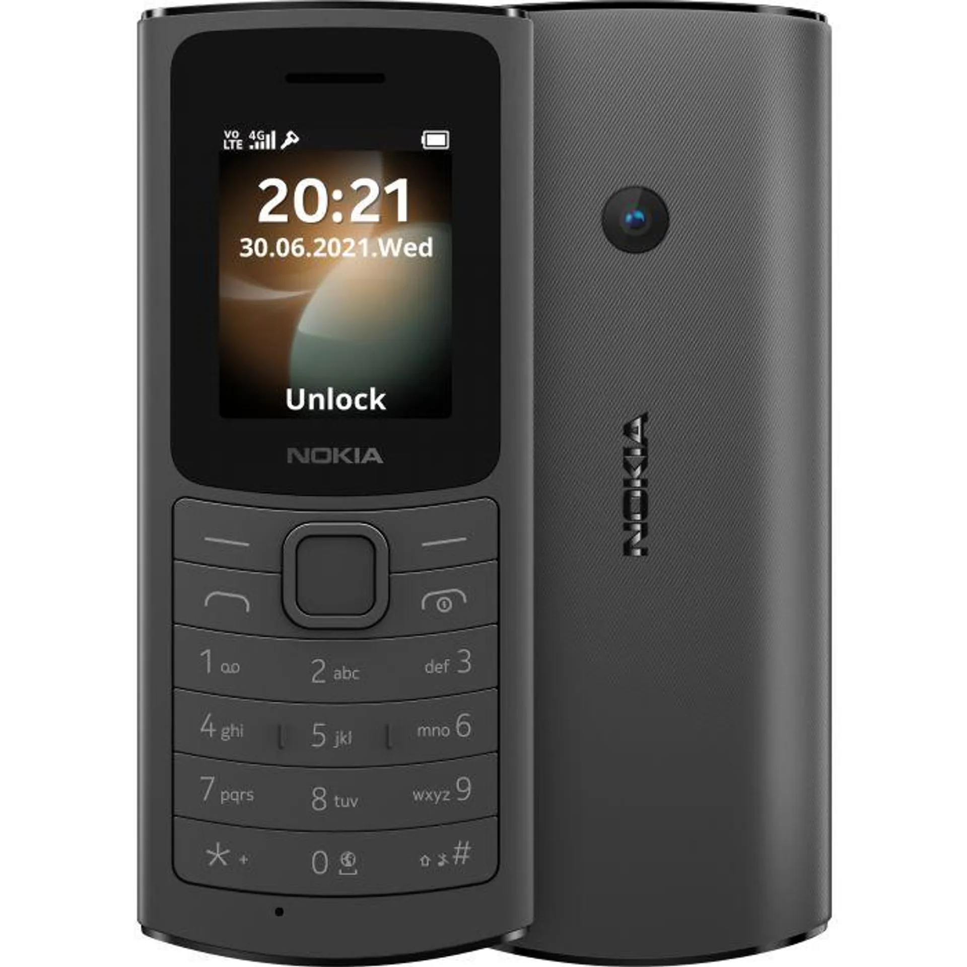 Nokia 110 4G - Zwart