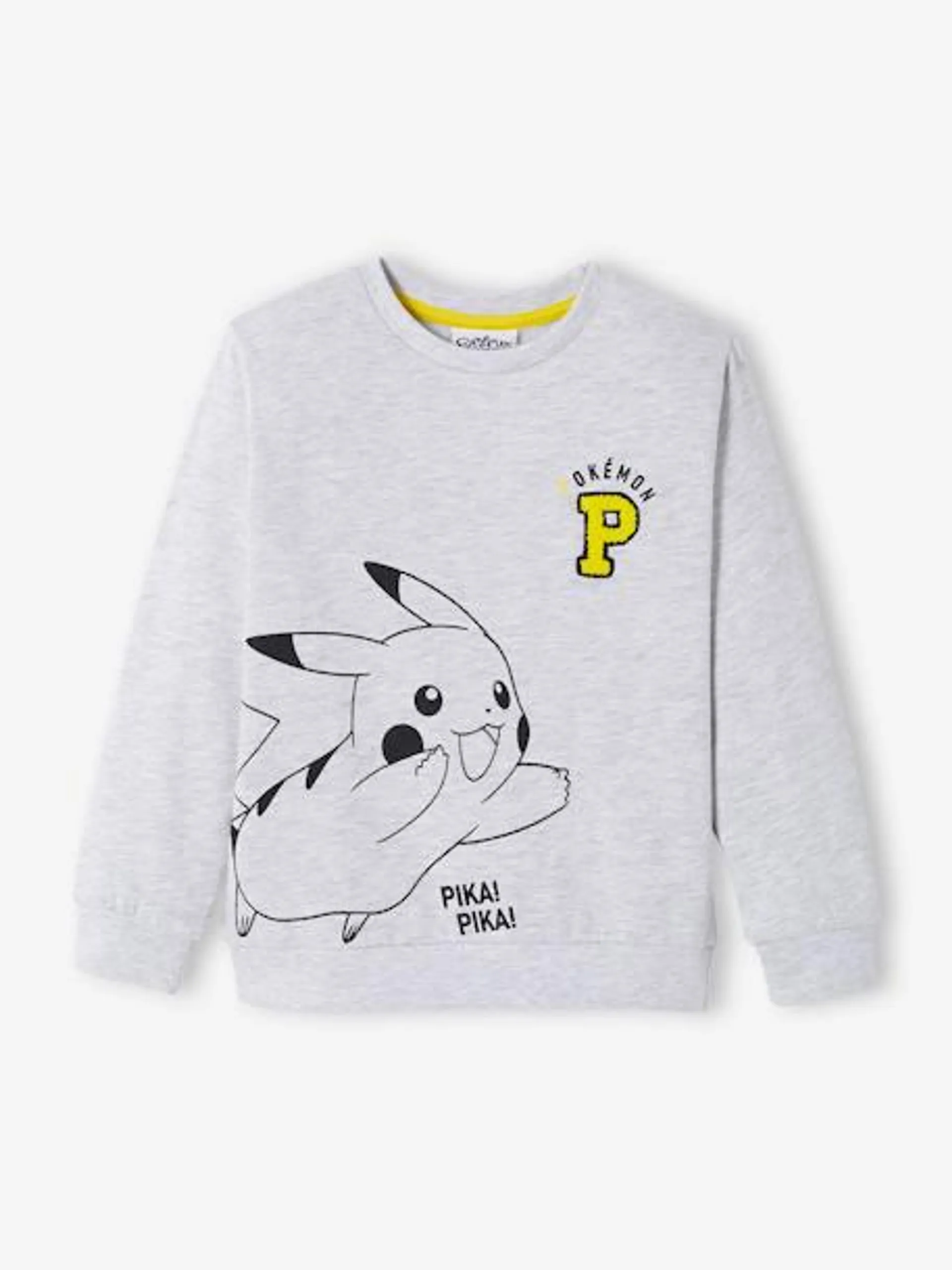 Sweat garçon Pokémon® - gris chiné