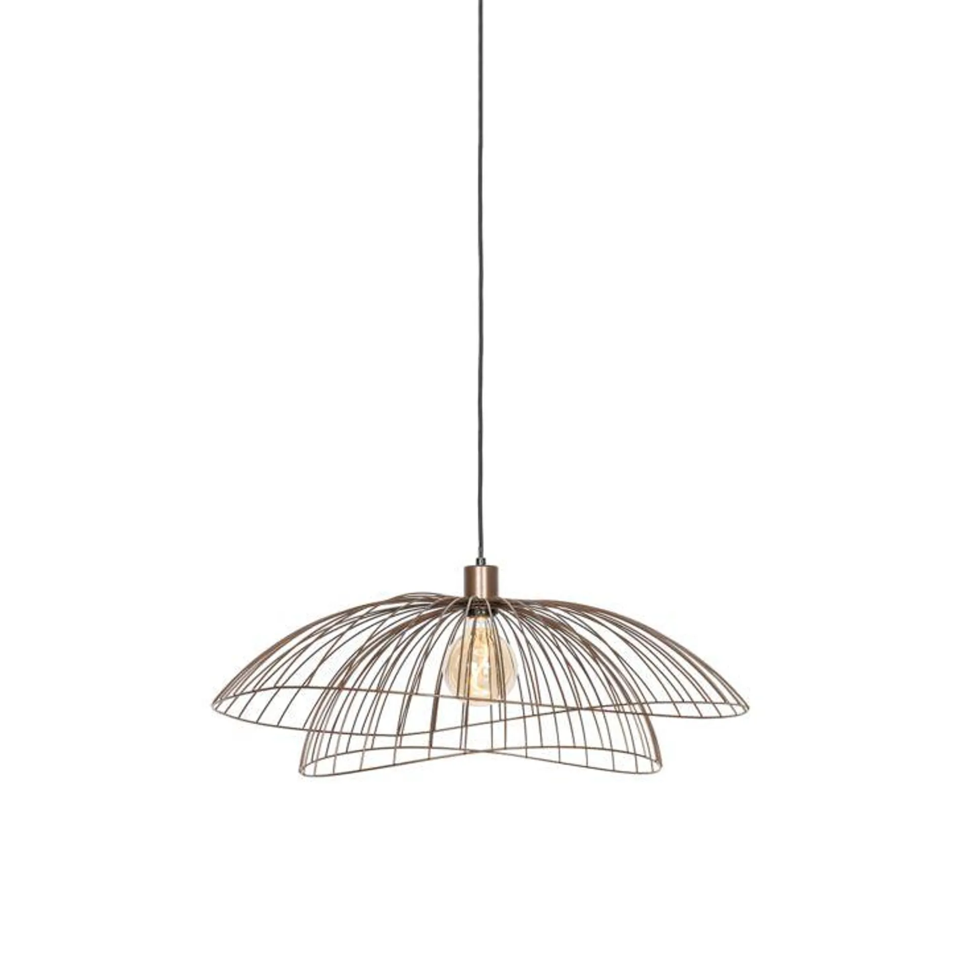 Design hanglamp brons 45 cm - Pua