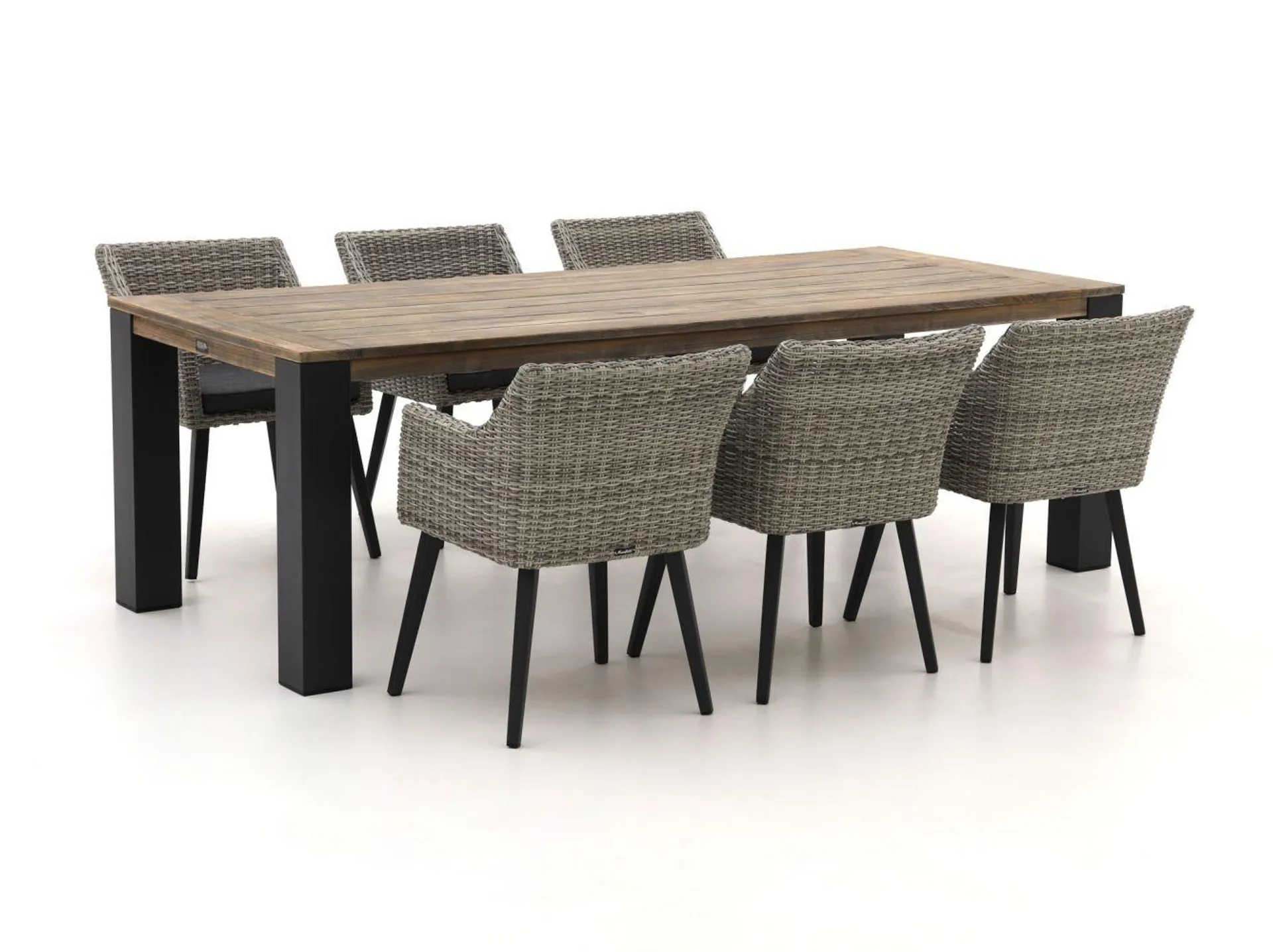 Manifesto Matese/ROUGH-X 240cm dining tuinset 7-delig