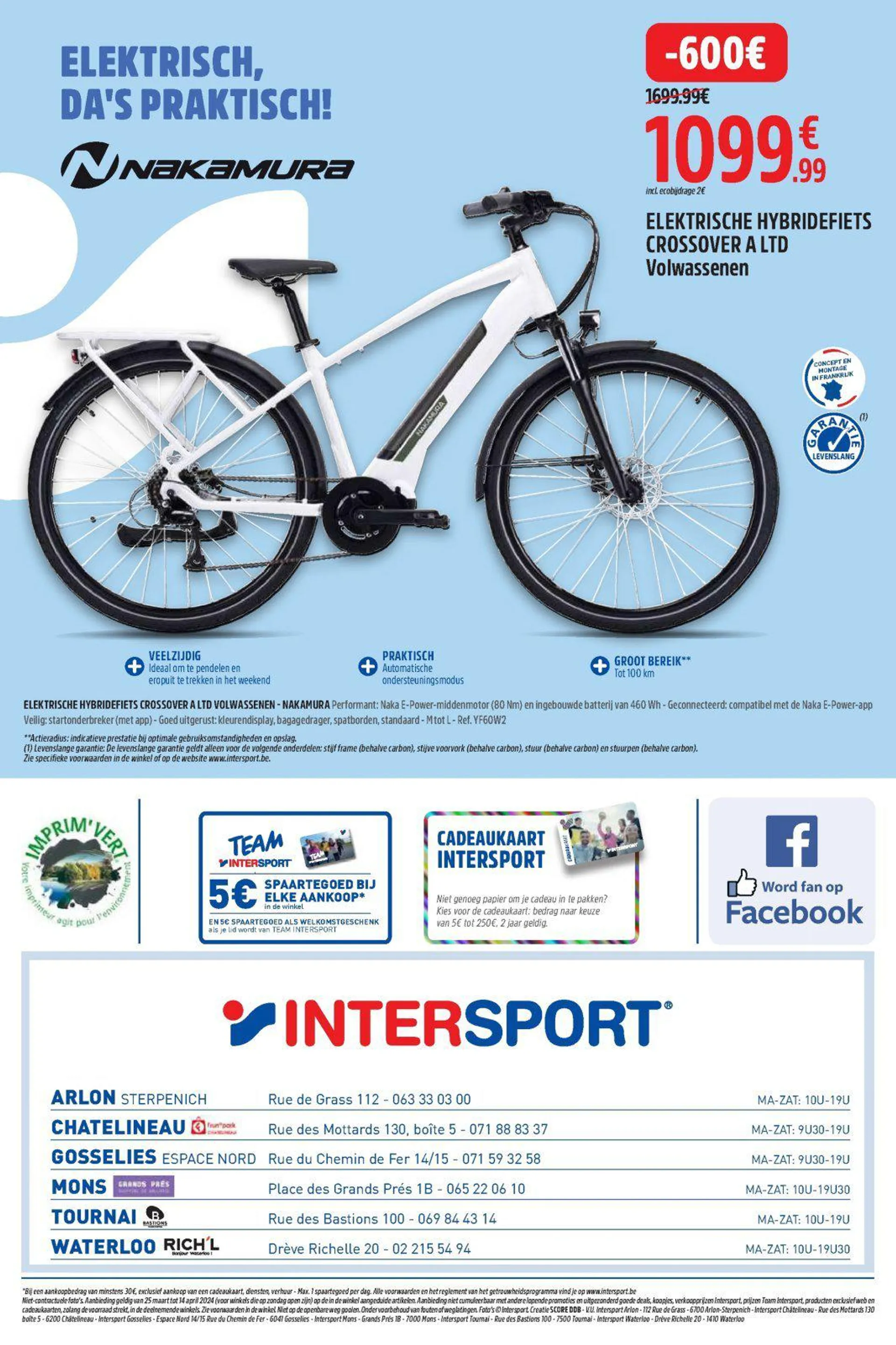 Intersport folder tot 14.04.2024 van 25 maart tot 14 april 2024 - folder pagina 24