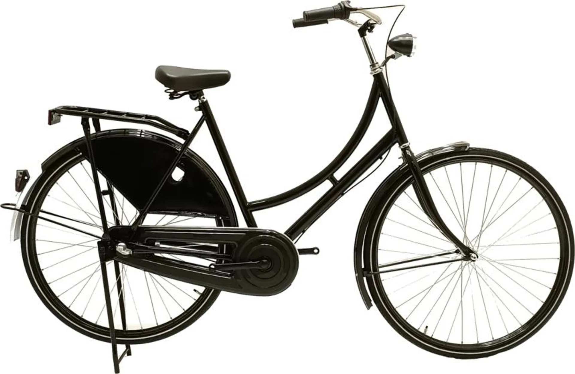 Avalon Classic de Luxe 28 Inch Dames 3V Terugtraprem Zwart