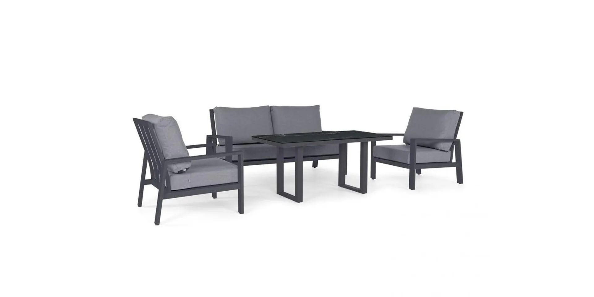 Loungeset Mios 4 personen - 2-zits bank - 2 stoelen