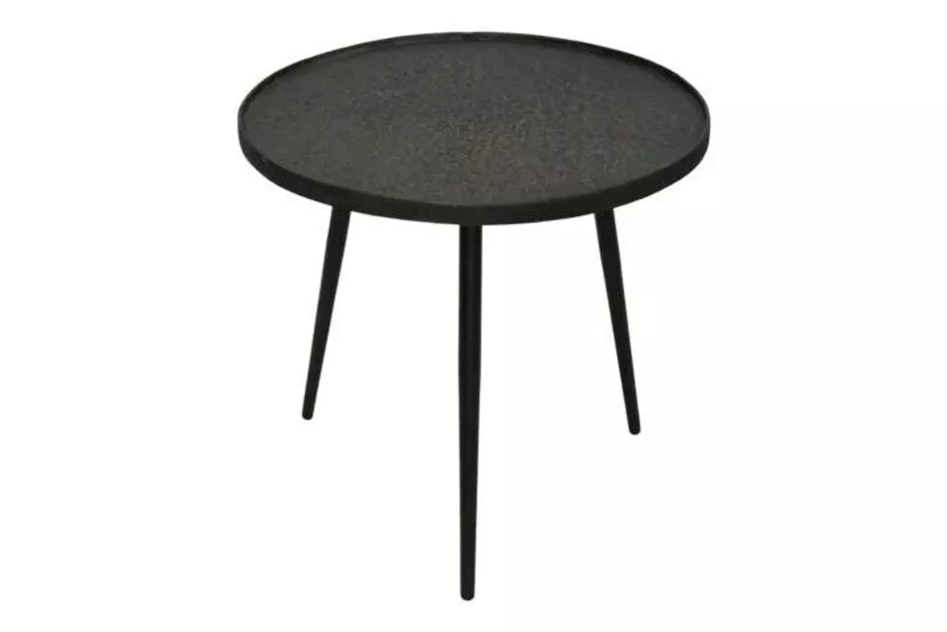 Salontafel Billy teak massief rond