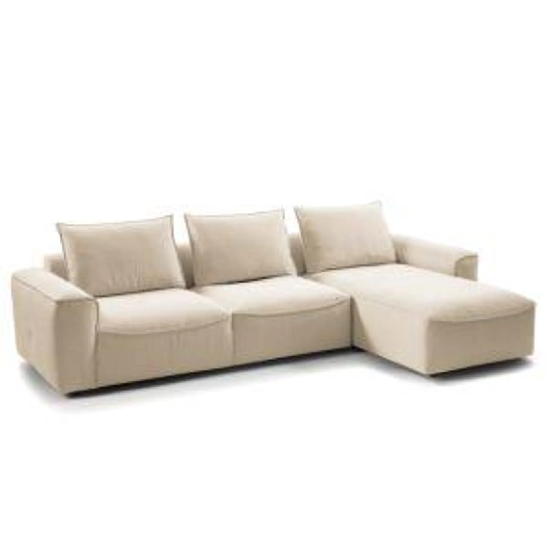 Hoekbank BUCKLEY met chaise longue