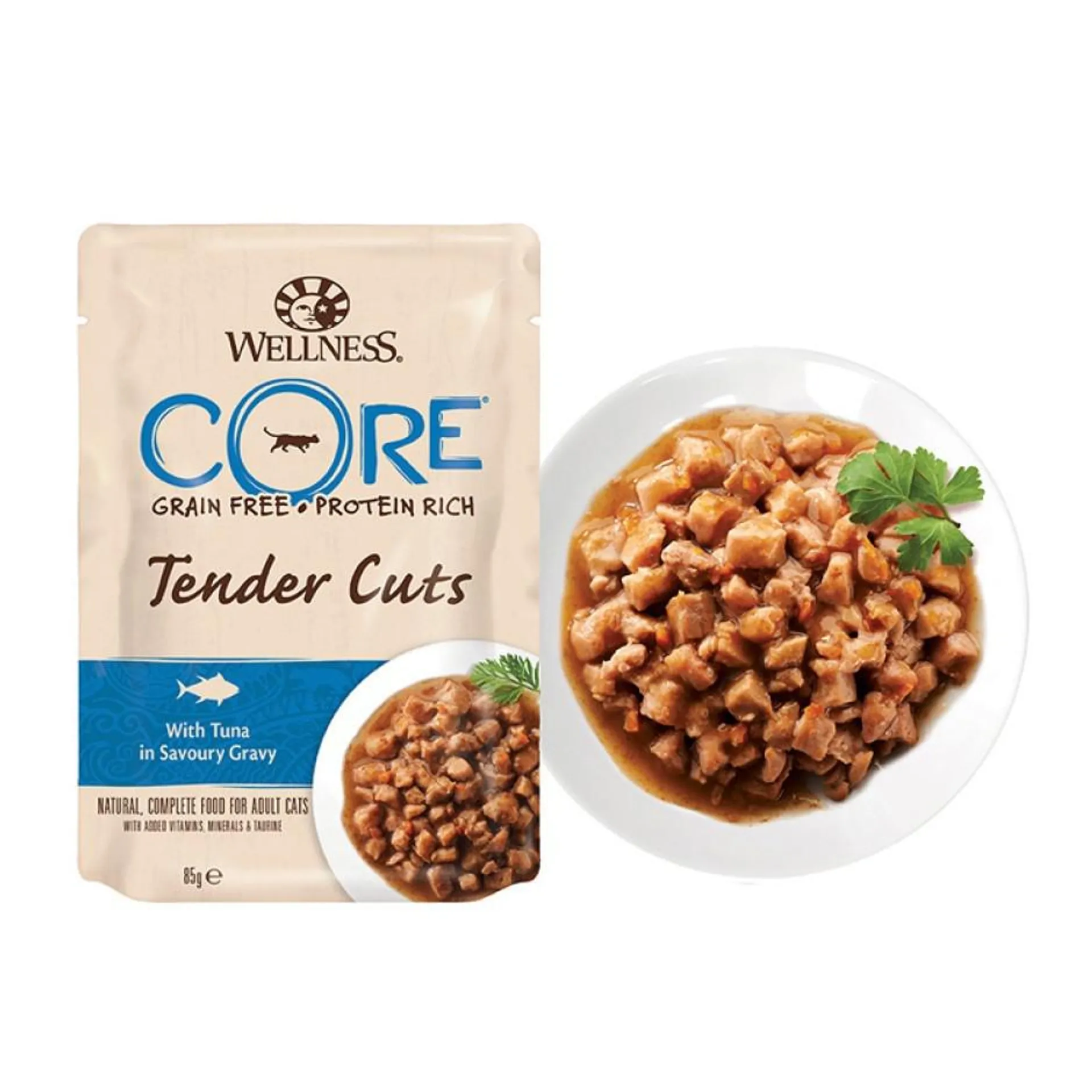 Wellness CORE Wet Tender Cuts tuna 85g