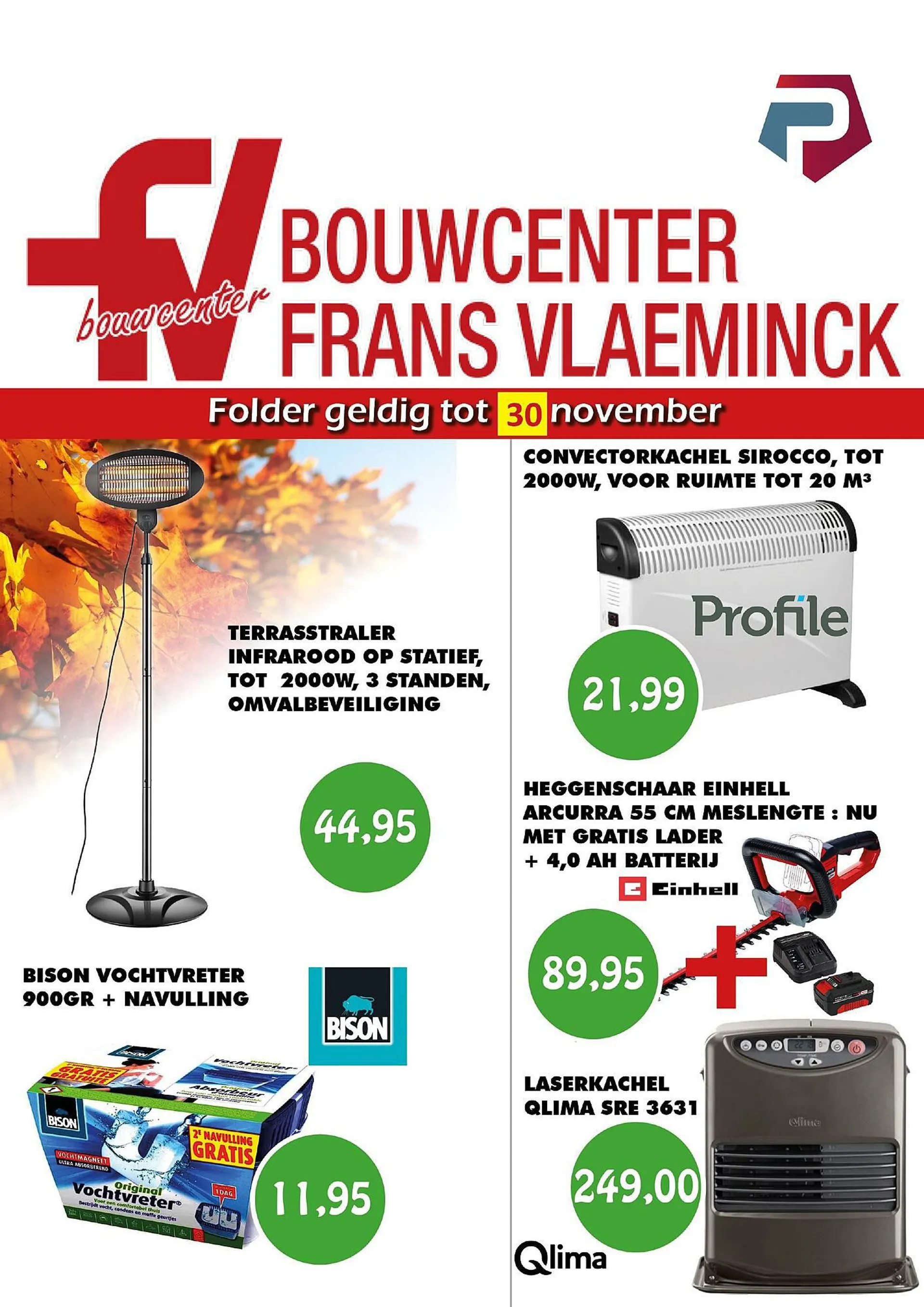 Bouwcenter Frans Vlaeminck Folder - 1