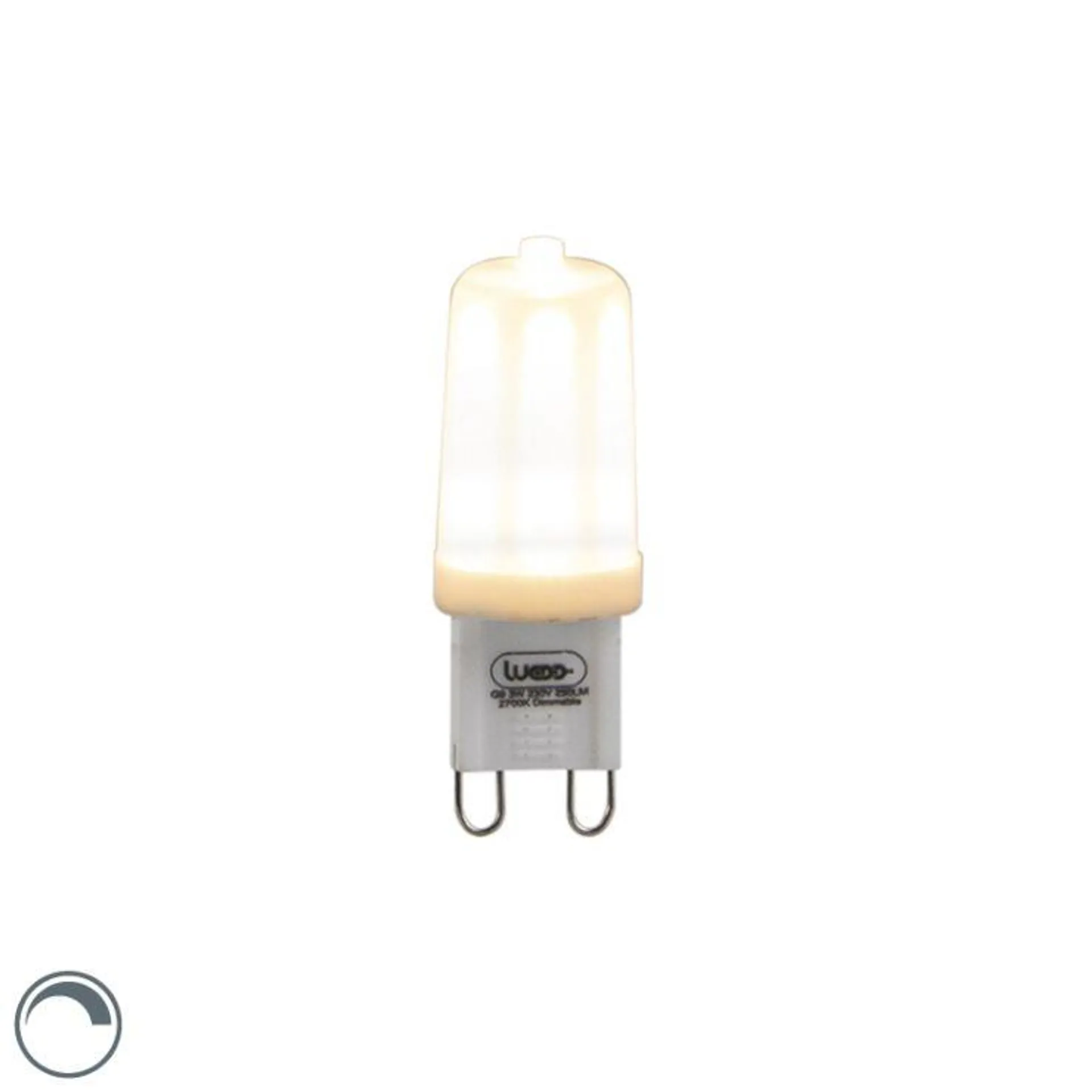 G9 dimbare LED lamp 3W 280 lm 2700K