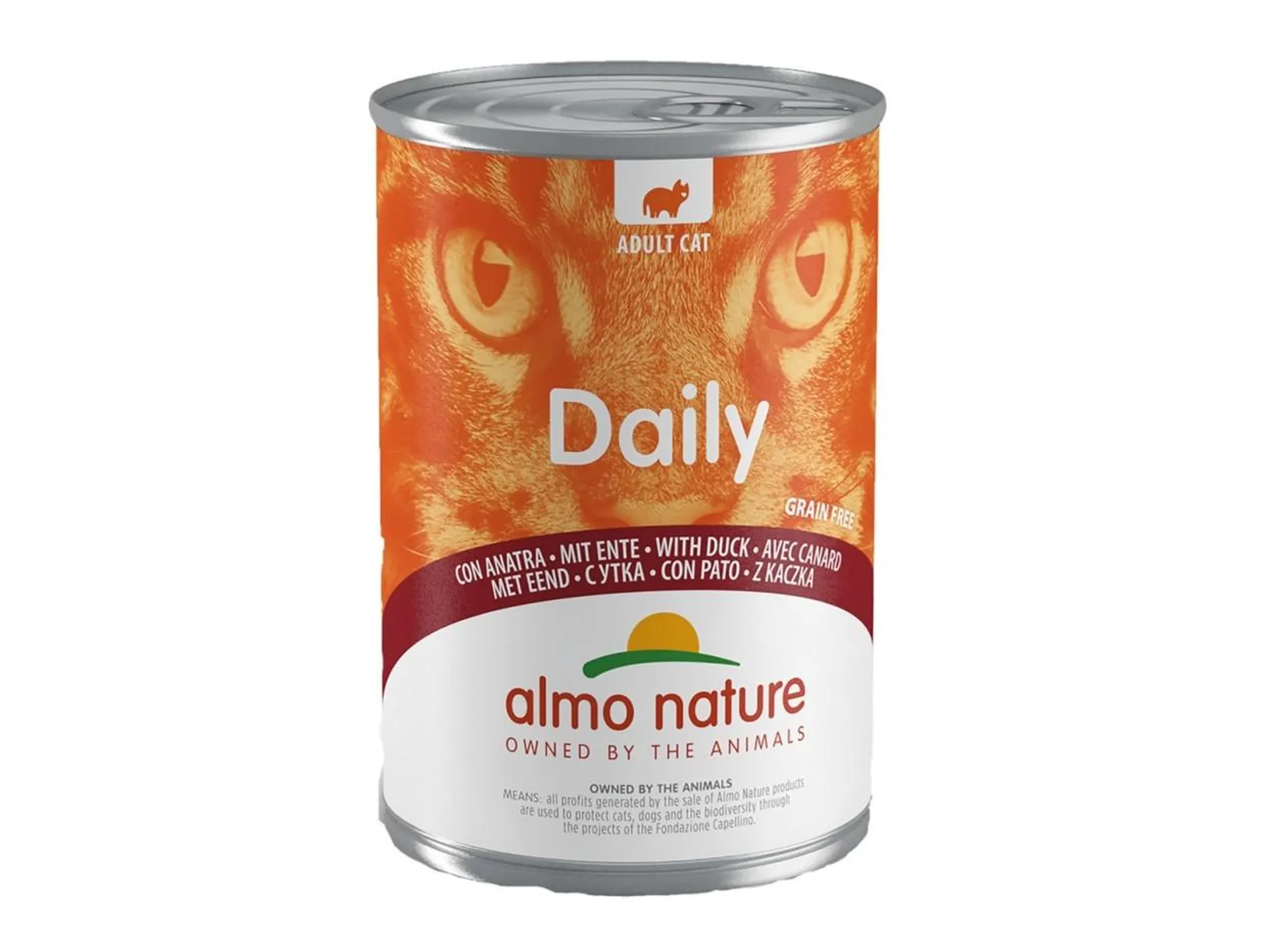 Daily Cats 400g - met eend