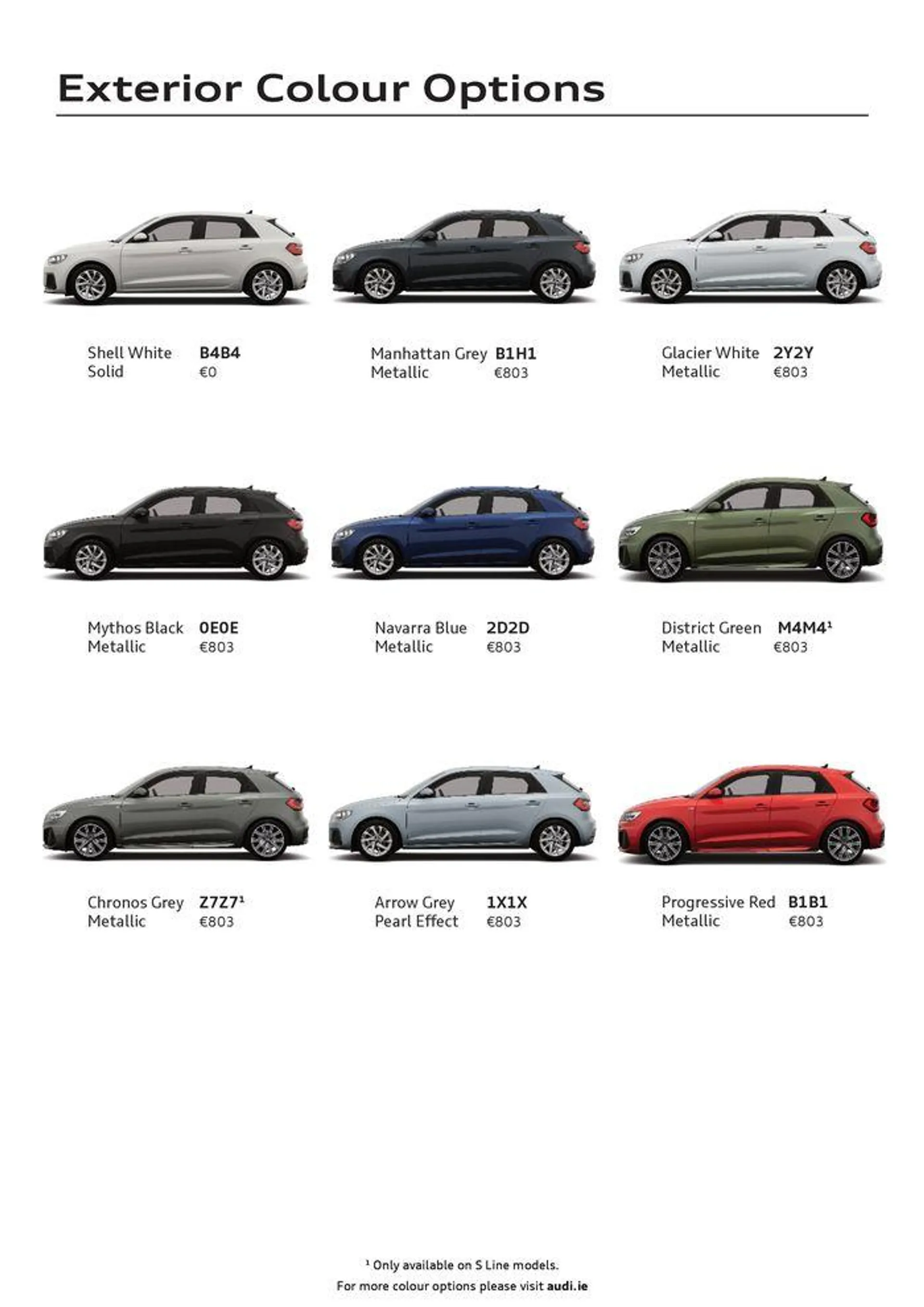 Audi A1 2024  van 9 april tot 9 april 2025 - folder pagina 5