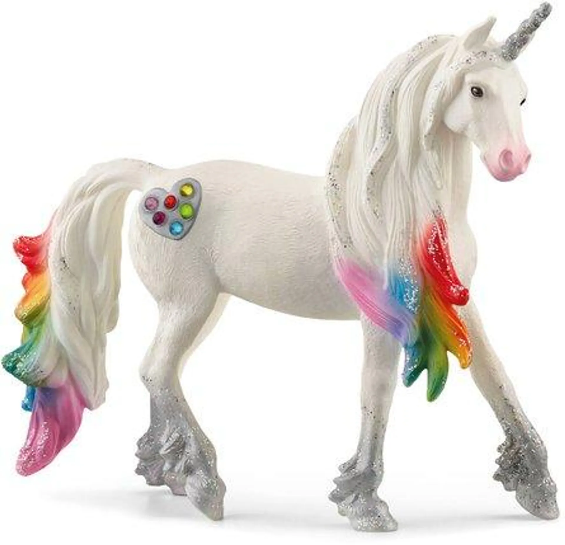 FIGURINE LICORNE ARC-EN-CIEL MALE