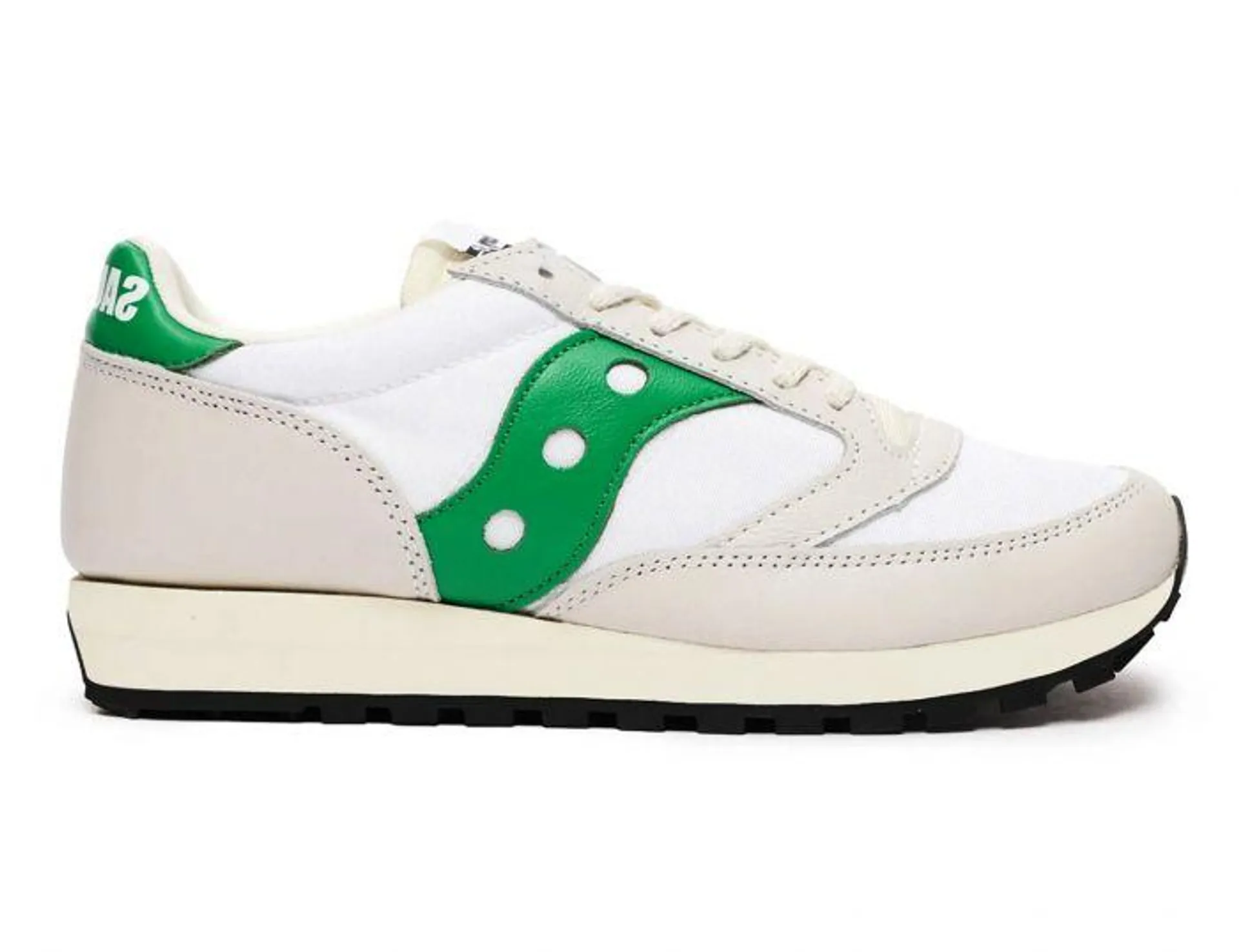 Saucony - Jazz 81 - Wit met Groene Sneakers