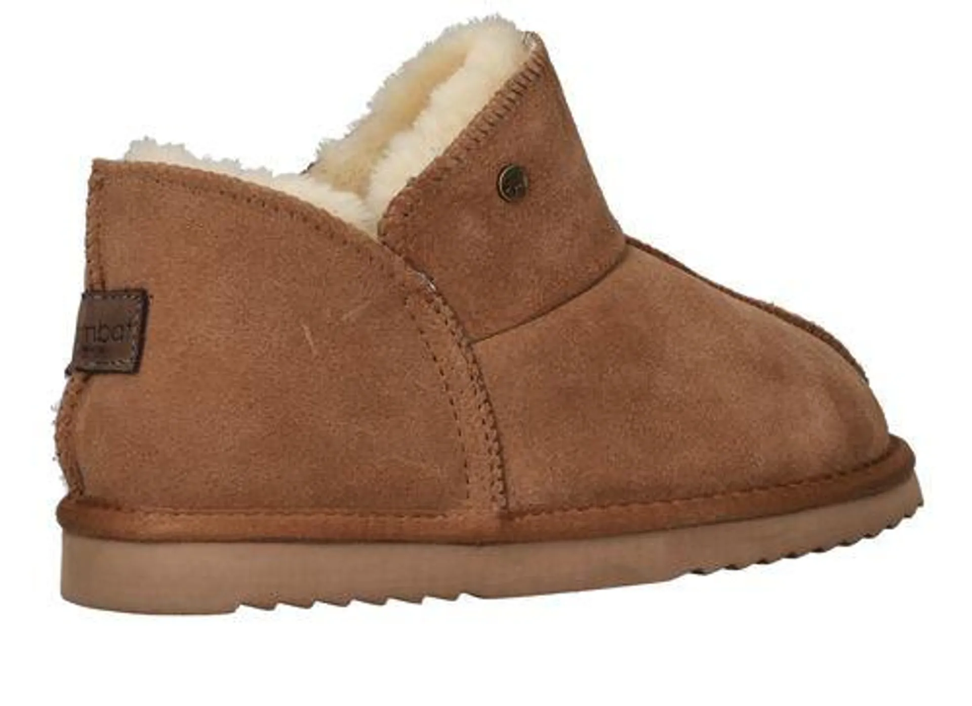 Warmbat Pantoffels Cognac Dames