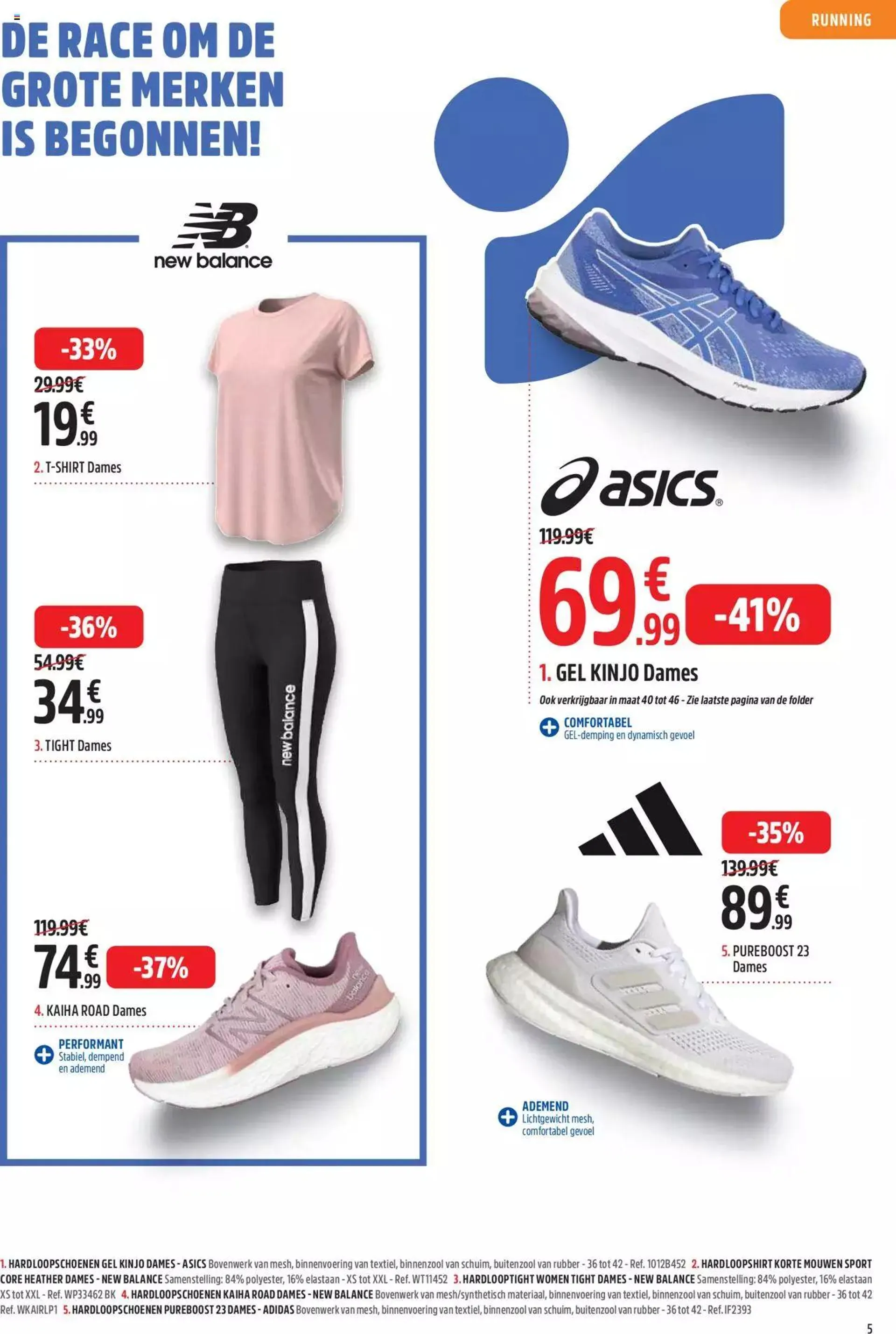 Intersport Herent van 14 april tot 31 december 2024 - folder pagina 5