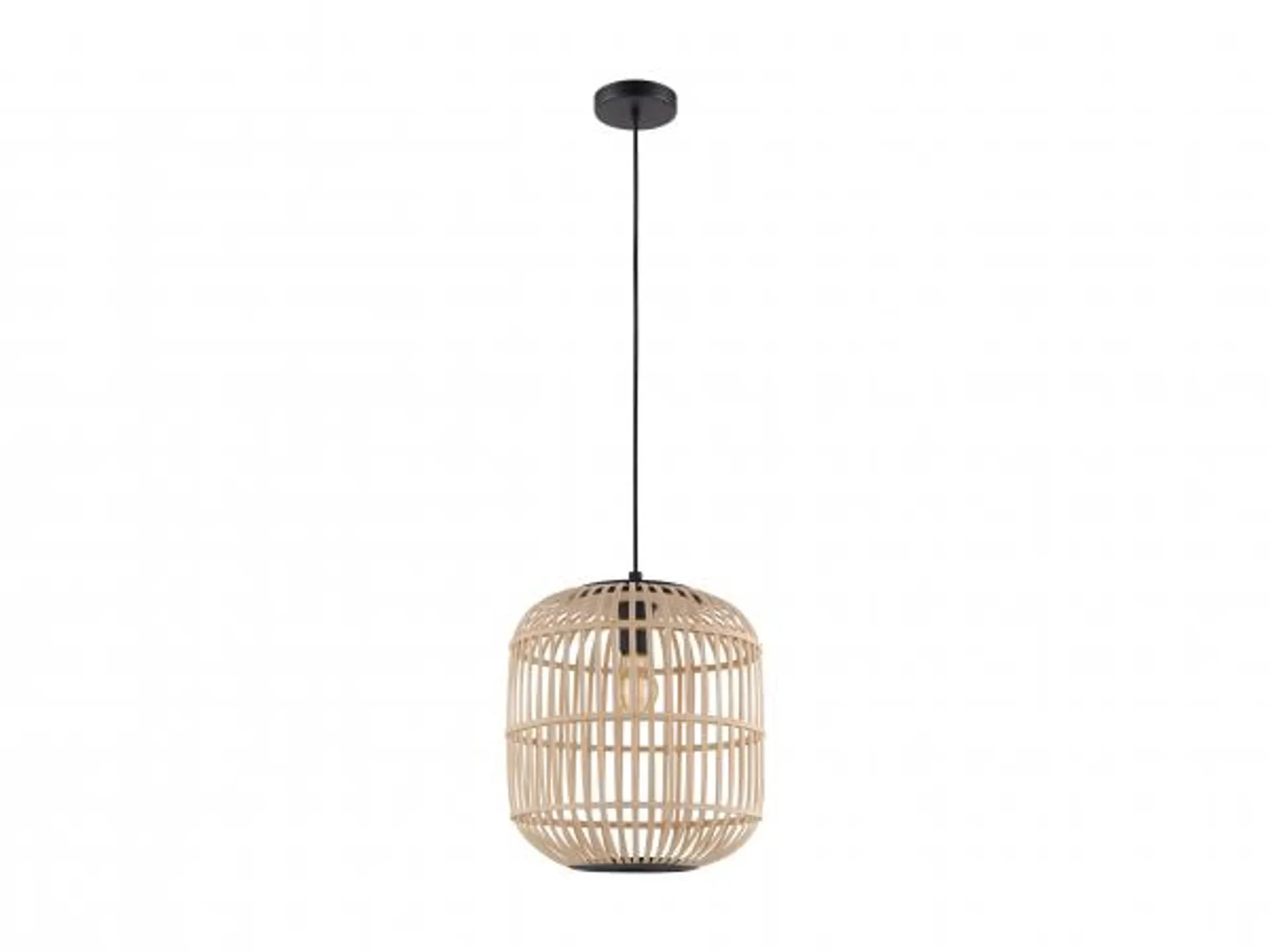 Hanglamp BORDESLEY - Hout natuur