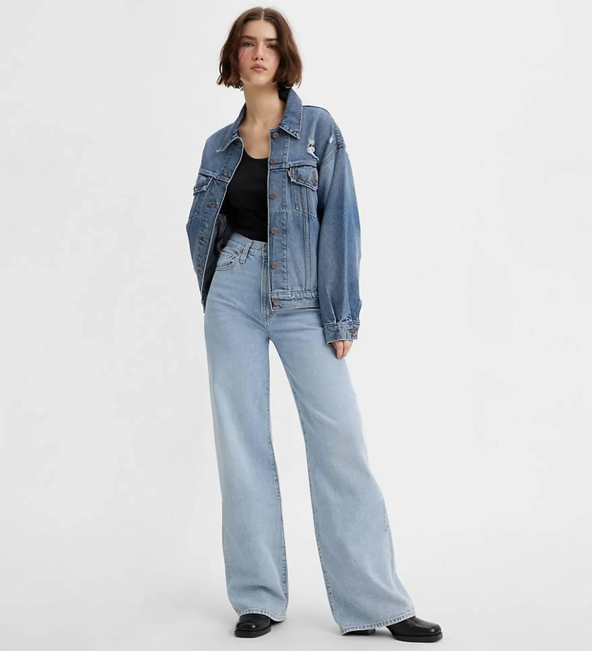 Ribcage Wide Leg Jeans