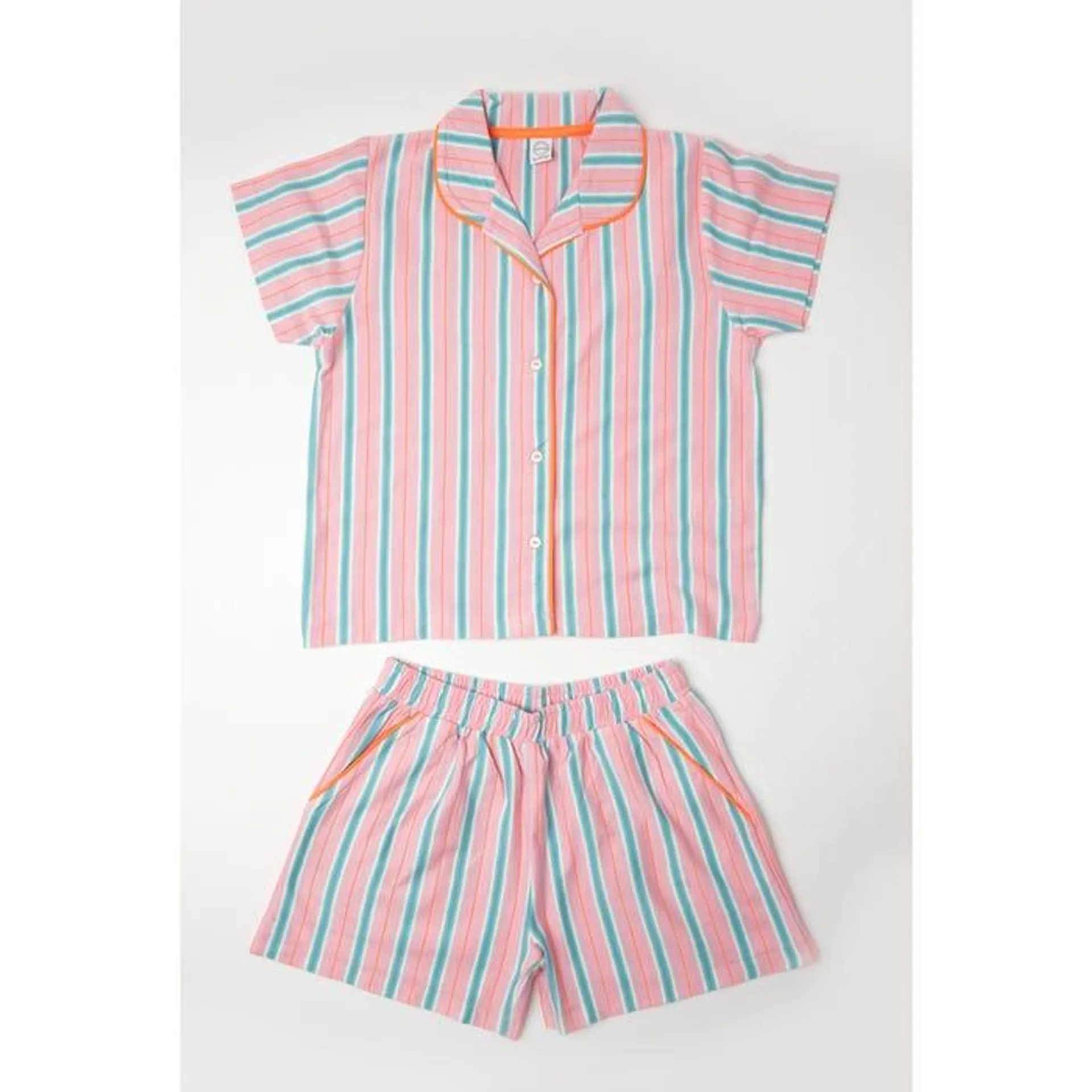 Kids pyjama set met strepen