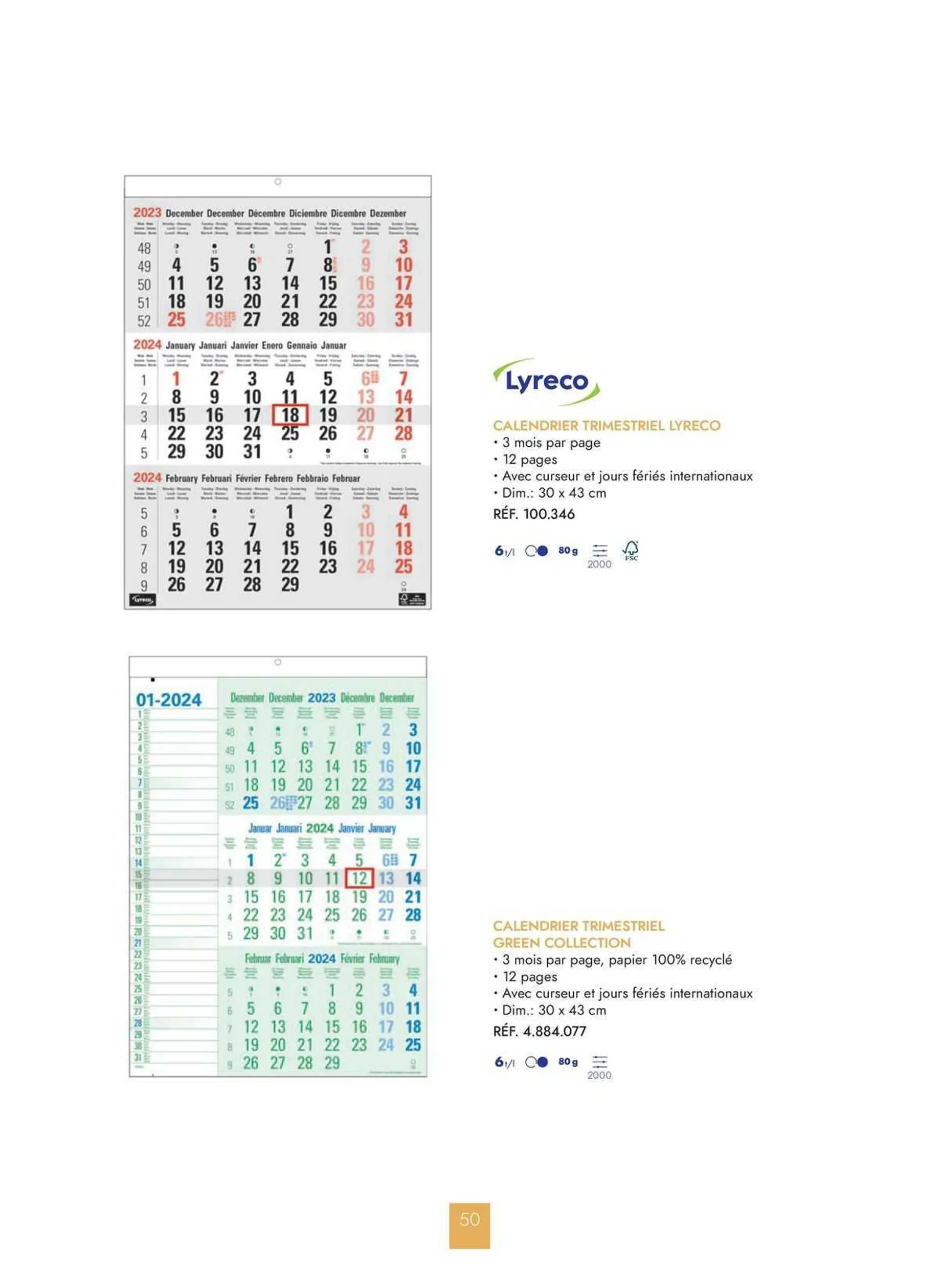 Lyreco Folder van 4 oktober tot 31 december 2023 - folder pagina 42