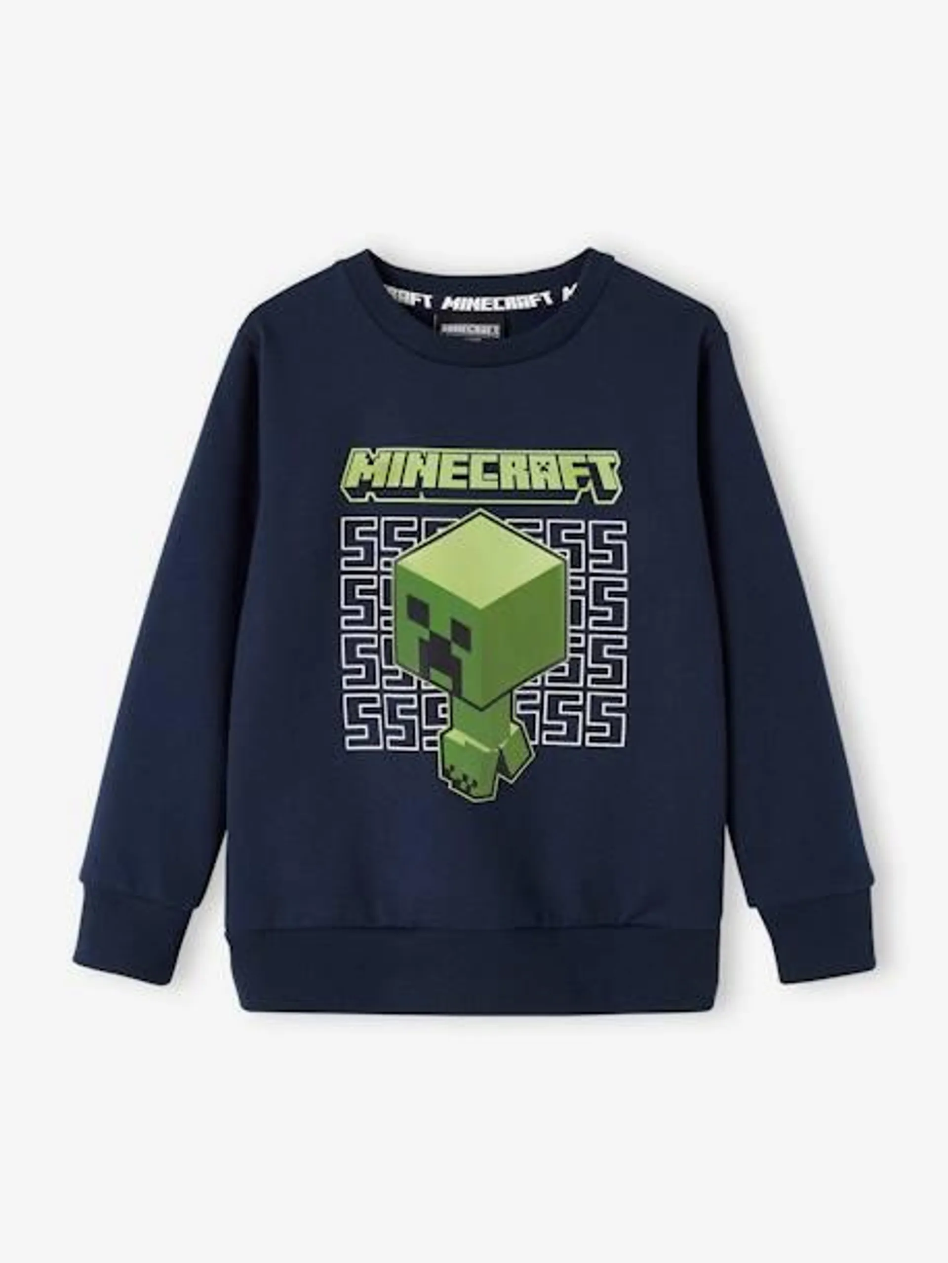 Sweat garçon Minecraft® - marine