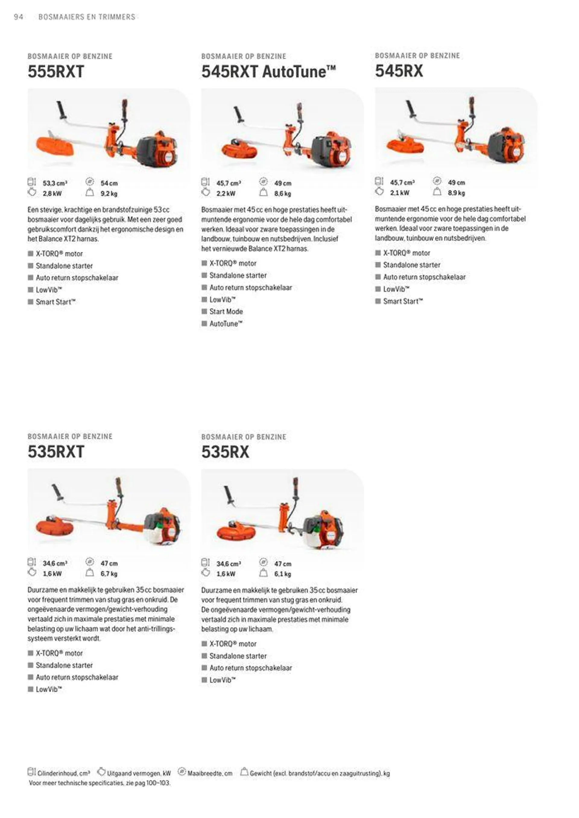 Professionele Producten 2024 van 3 april tot 31 december 2024 - folder pagina 94