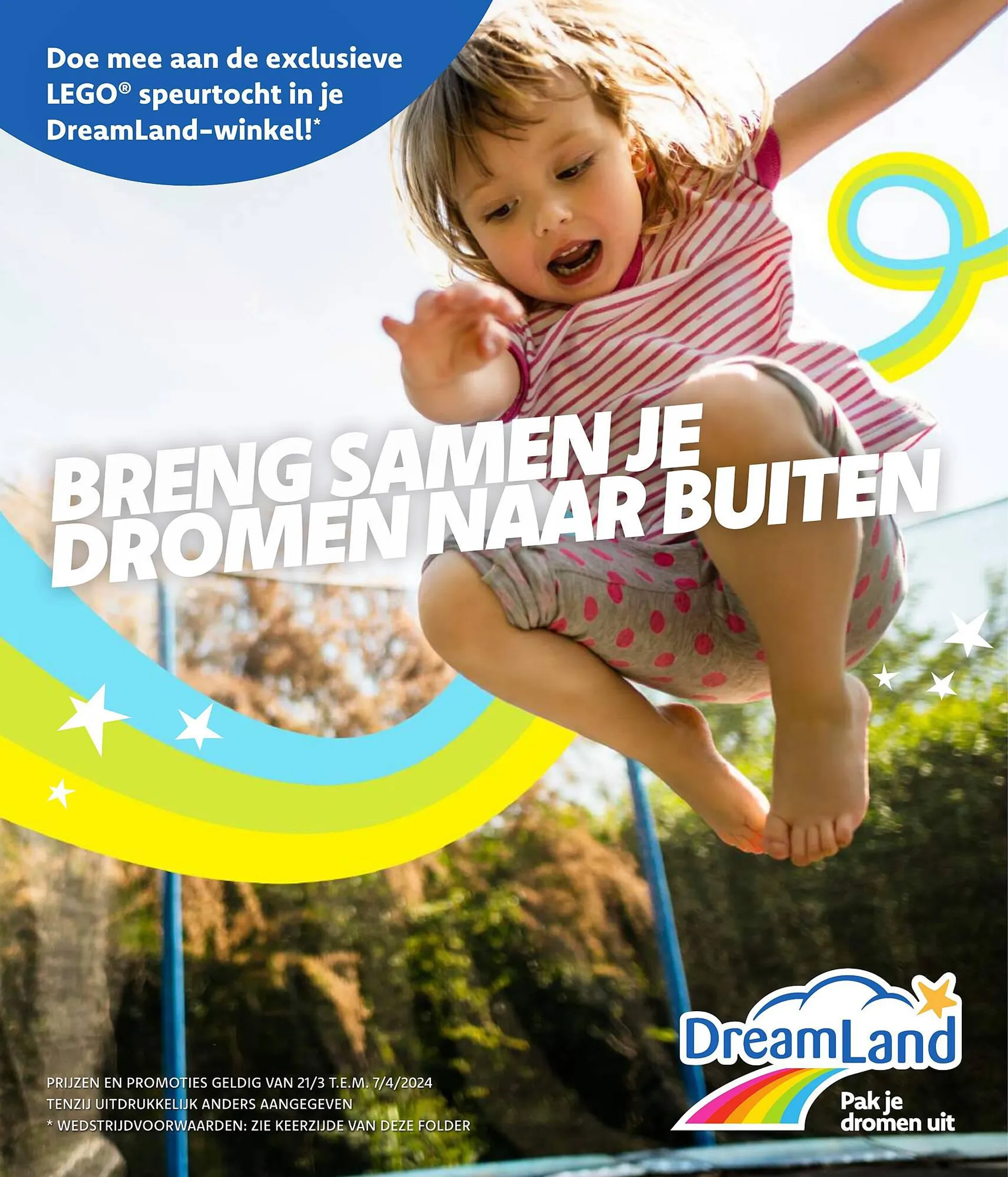 Dreamland folder van 21 maart tot 7 april 2024 - folder pagina 1